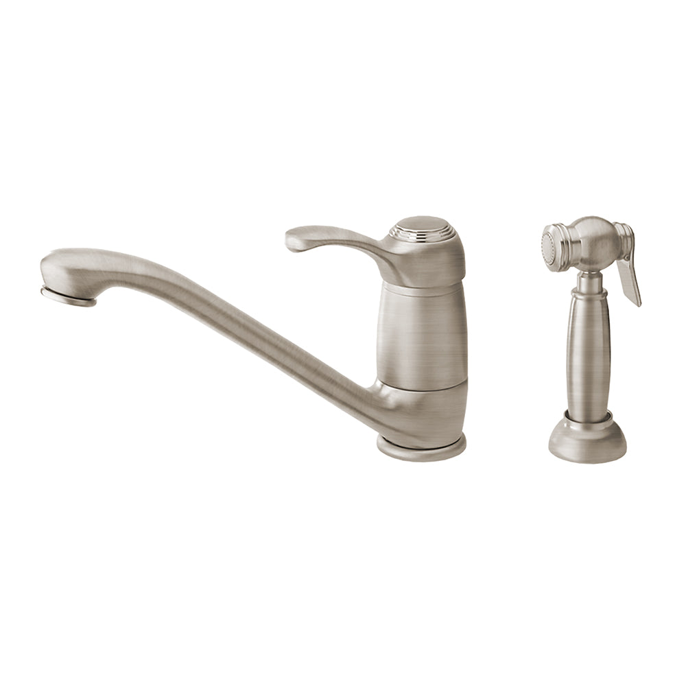 Metrohaus Single Lever Faucet with Matching Side Spray – Whitehaus