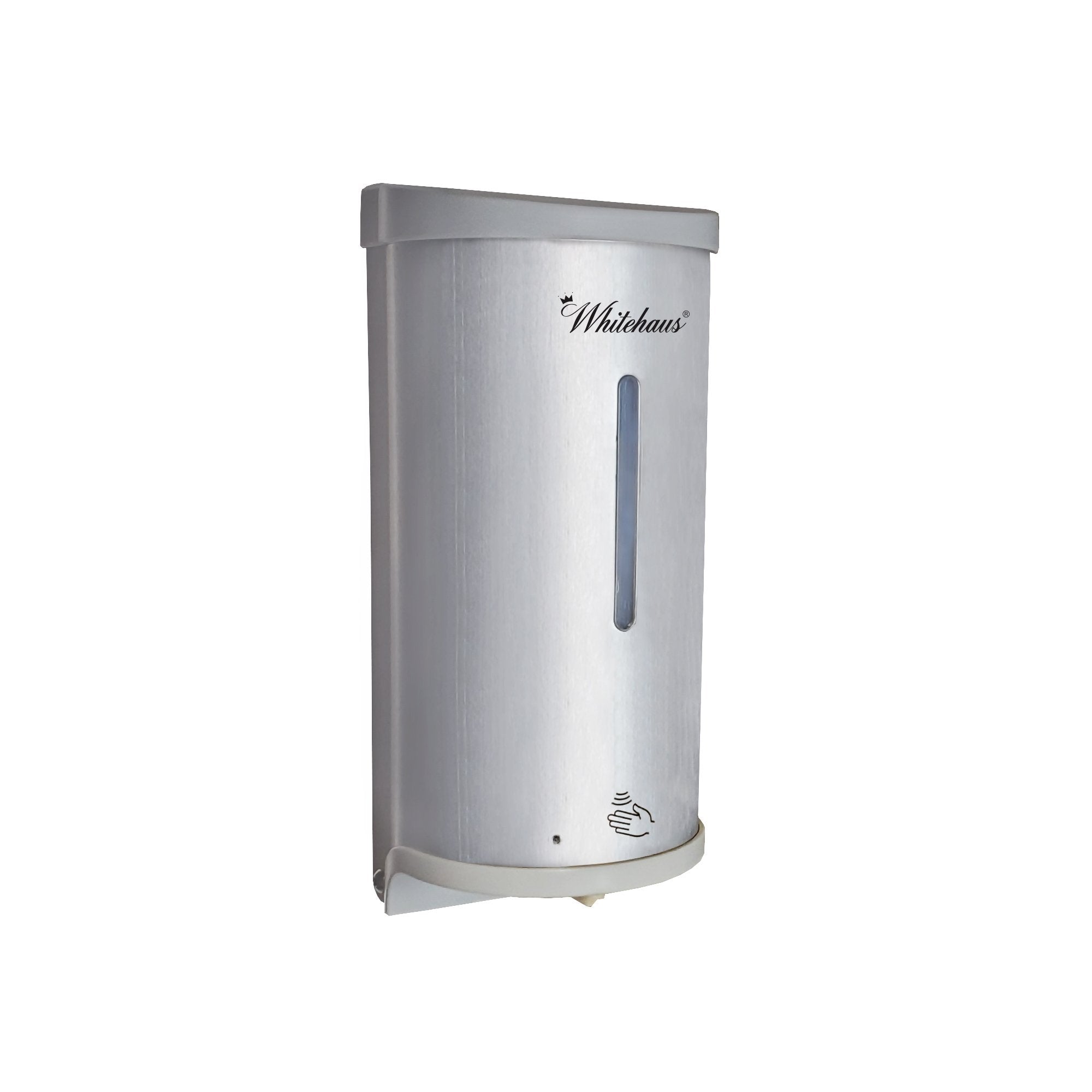 Soaphaus Stainless Steel Hands-free multi-function soap dispenser with sensor technology.
