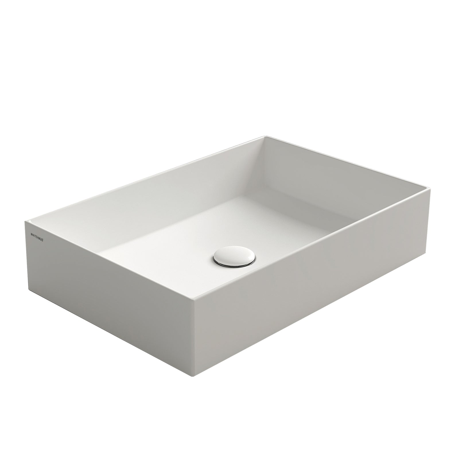 Large Rectangular Above Mount Basin/ Vessel Sink