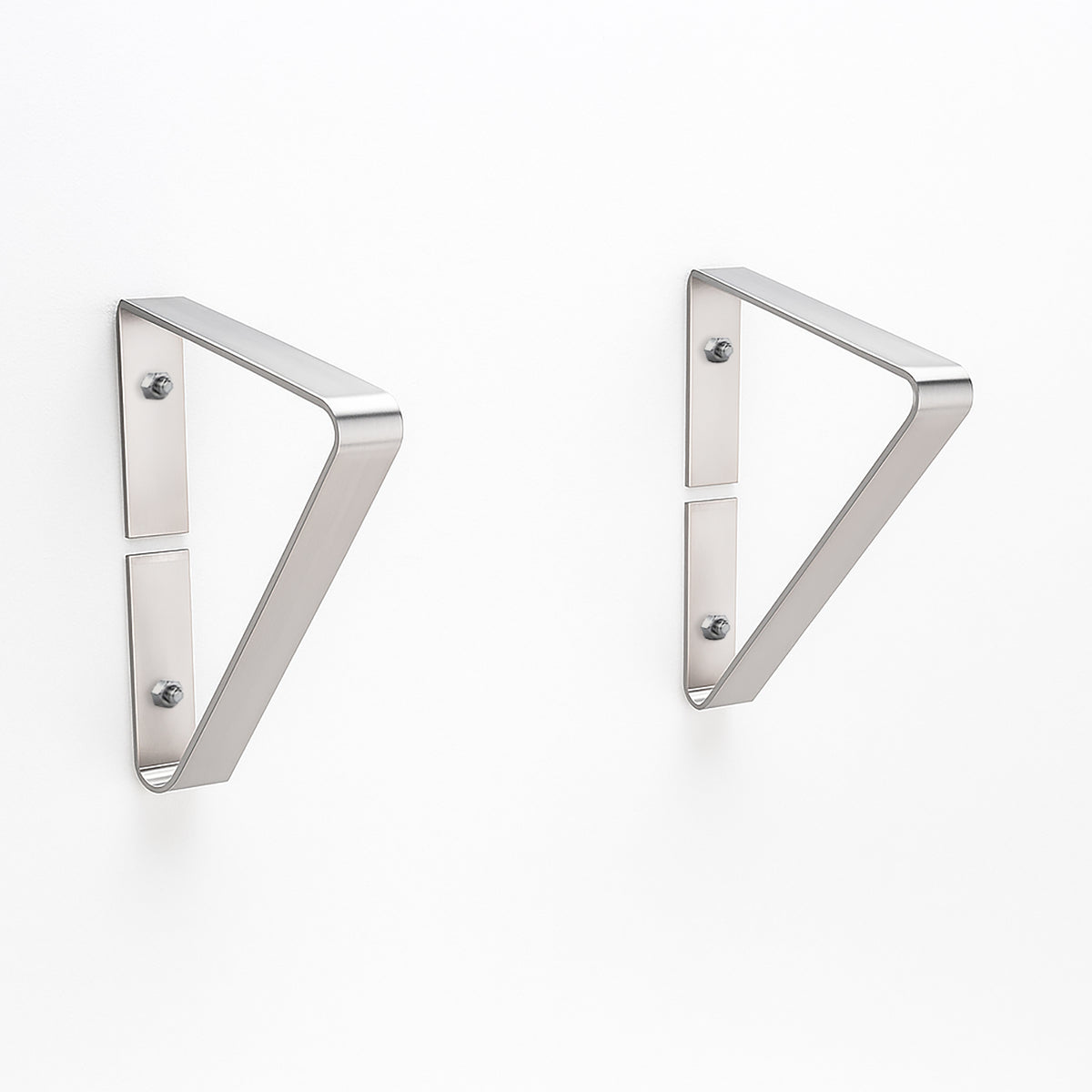 Wall Mount Brackets for Extra Support. For use with Whitehaus Sink WHNCMB4413