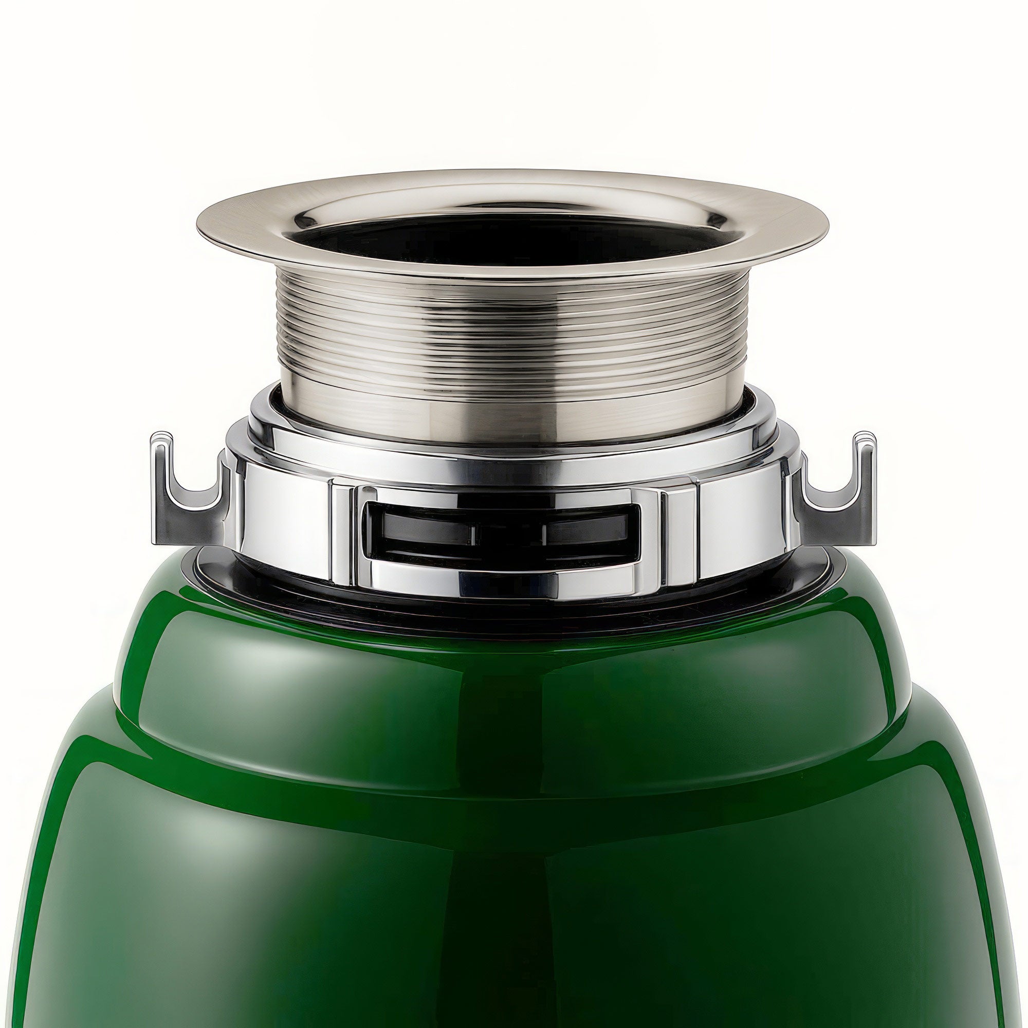 Cyclonehaus High Efficiency Garbage Disposal with Solid Stainless Steel Flange and Quiet Operation