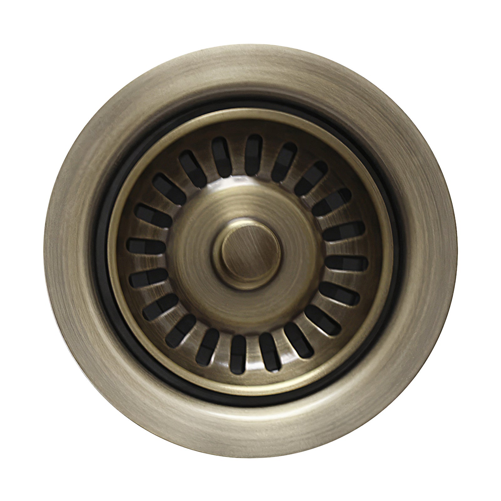 3-1/2" Waste Disposer Trim with Matching Basket Strainer for Deep Fireclay Sinks