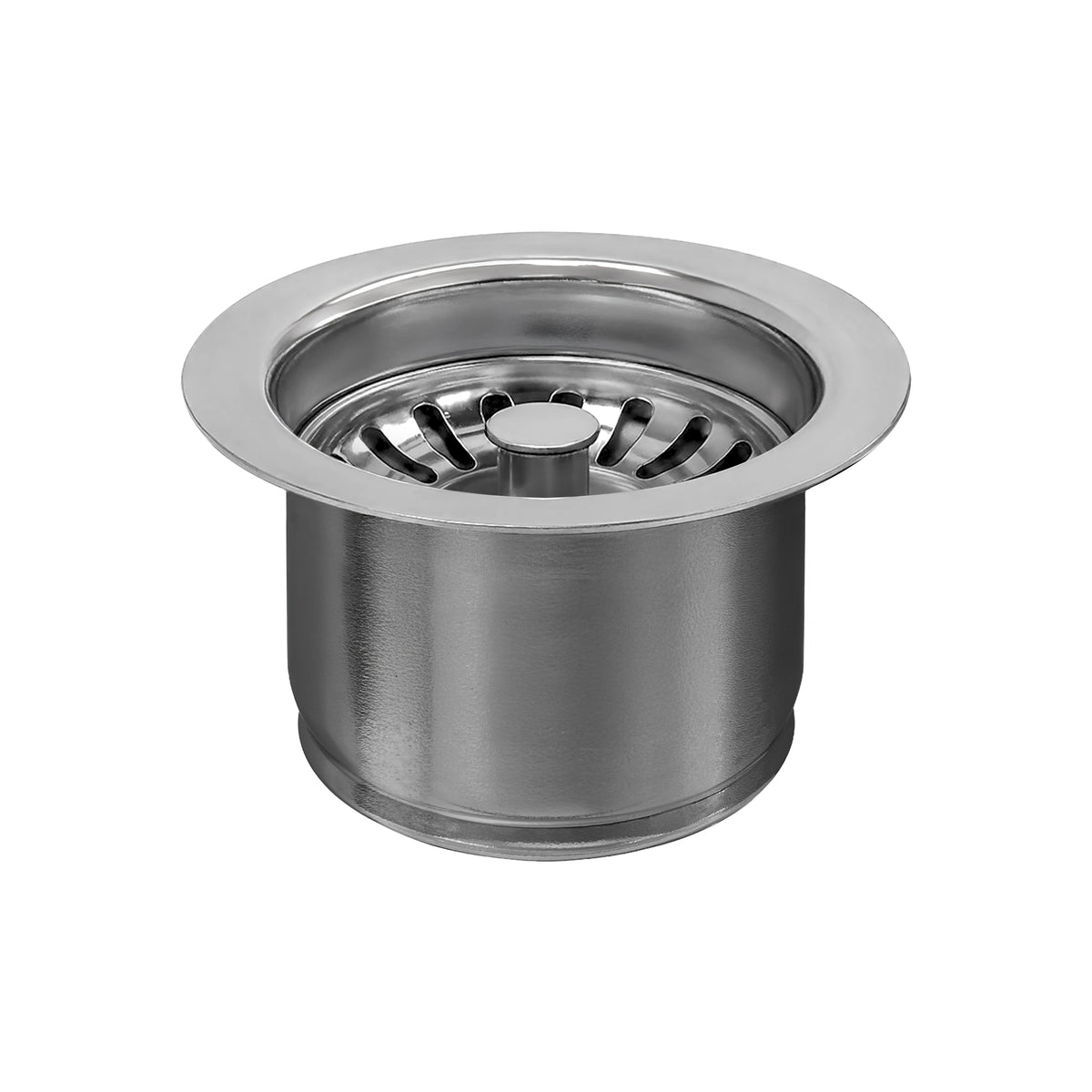 3-1/2&quot; Waste Disposer Trim with Matching Basket Strainer for Deep Fireclay Sinks