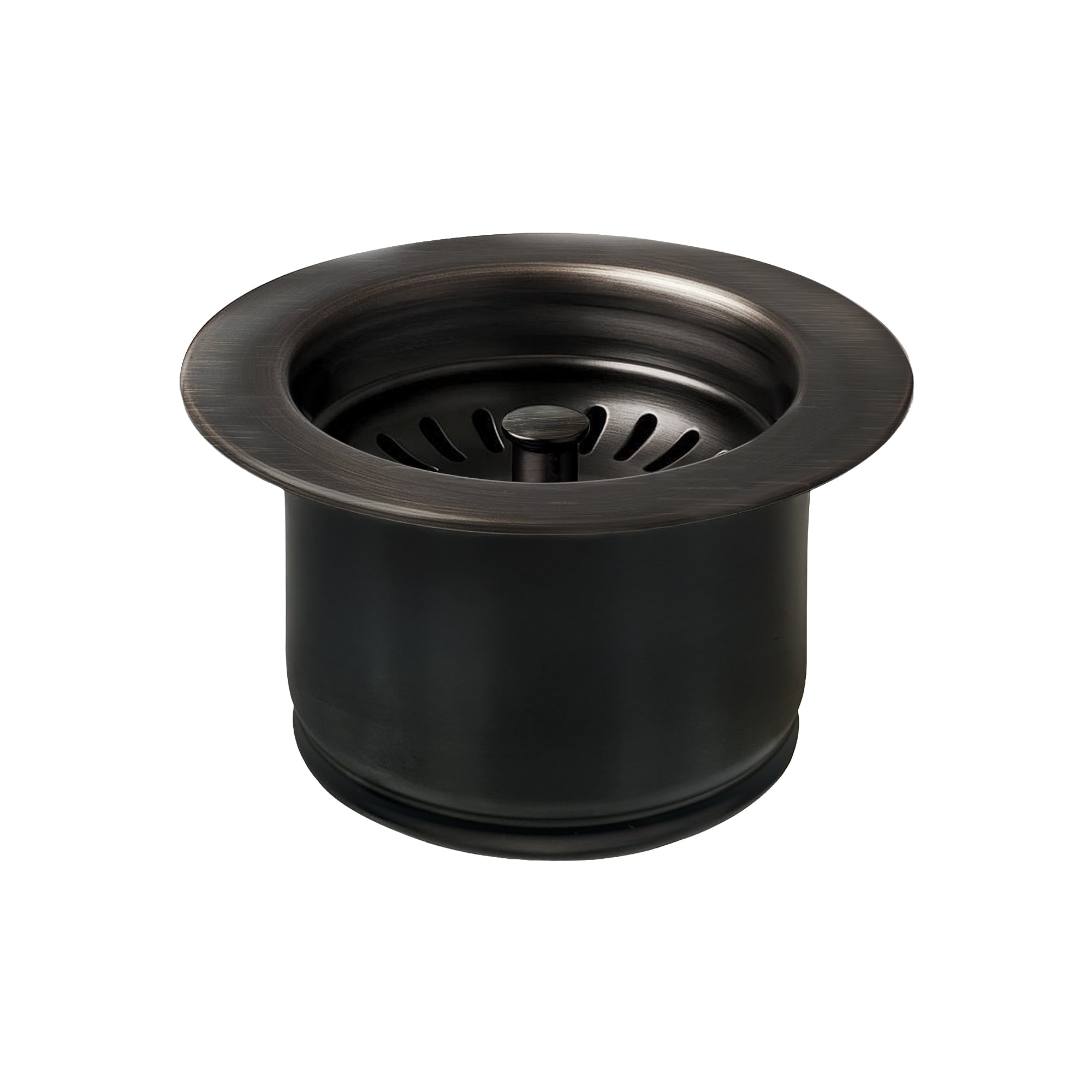 3-1/2" Waste Disposer Trim with Matching Basket Strainer for Deep Fireclay Sinks