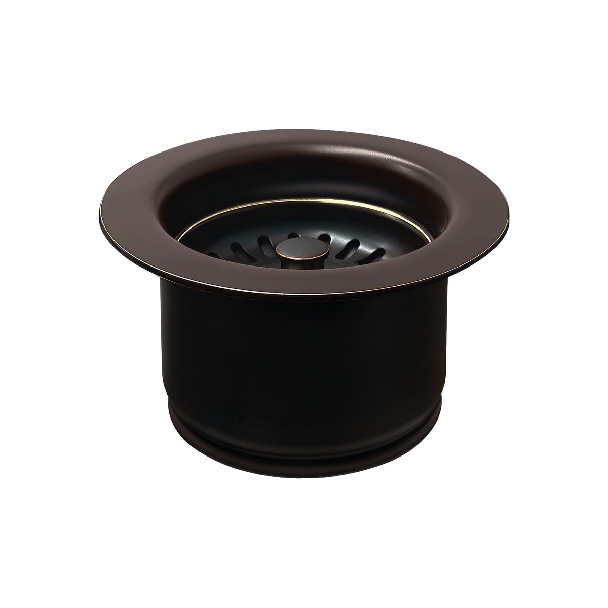 3-1/2&quot; Waste Disposer Trim with Matching Basket Strainer for Deep Fireclay Sinks