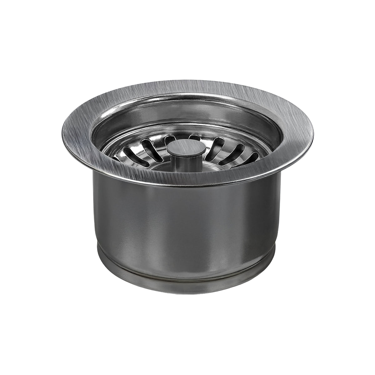 3-1/2&quot; Waste Disposer Trim with Matching Basket Strainer for Deep Fireclay Sinks