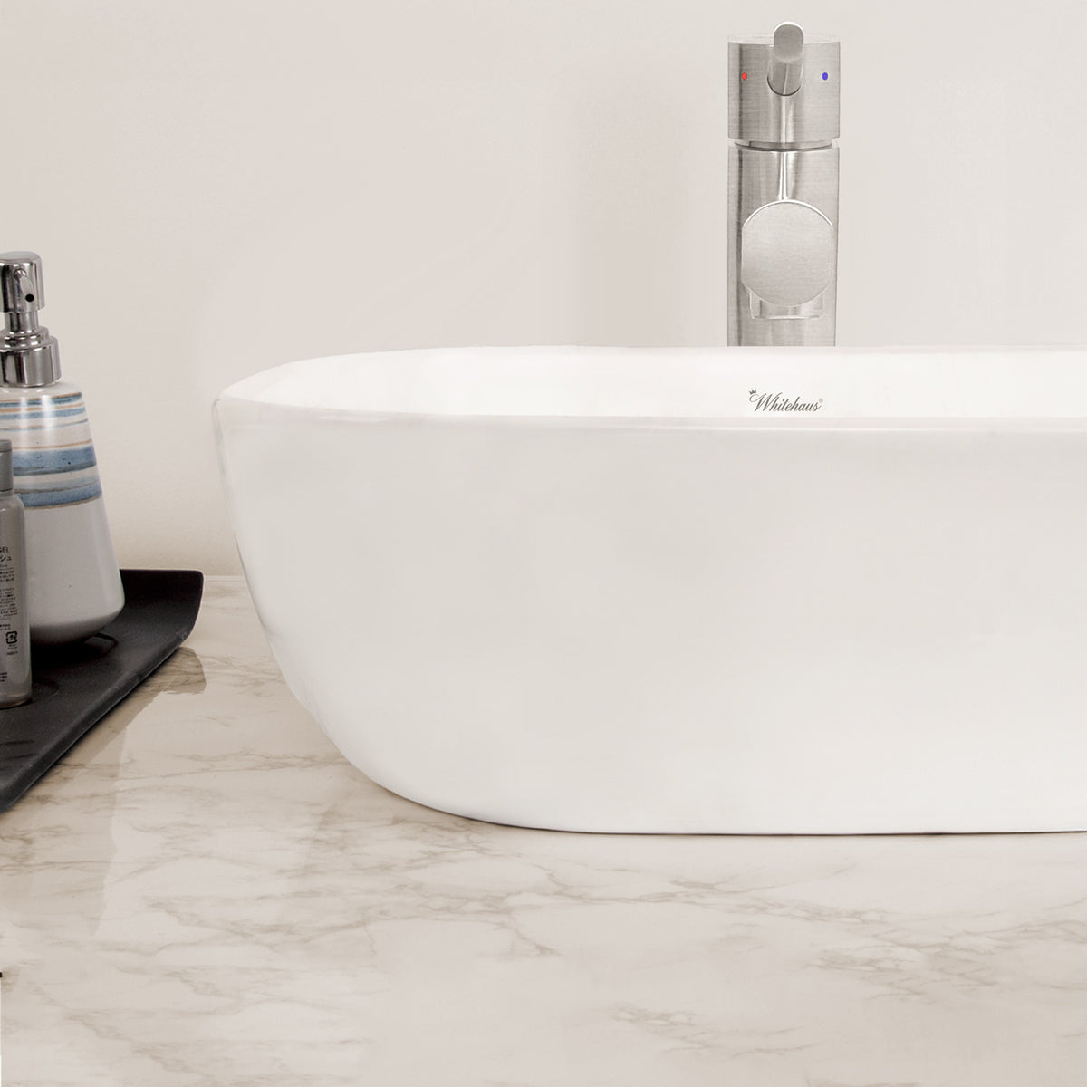 17" Square Above Mount/ Vessel Lavatory Basin