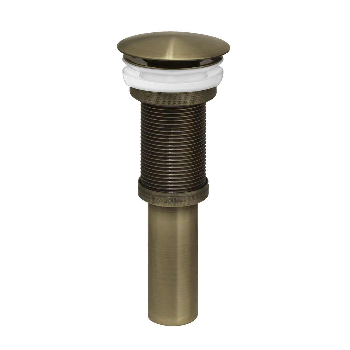 Pop-up Mushroom Drain with No Overflow – For 1-3/4" Openings