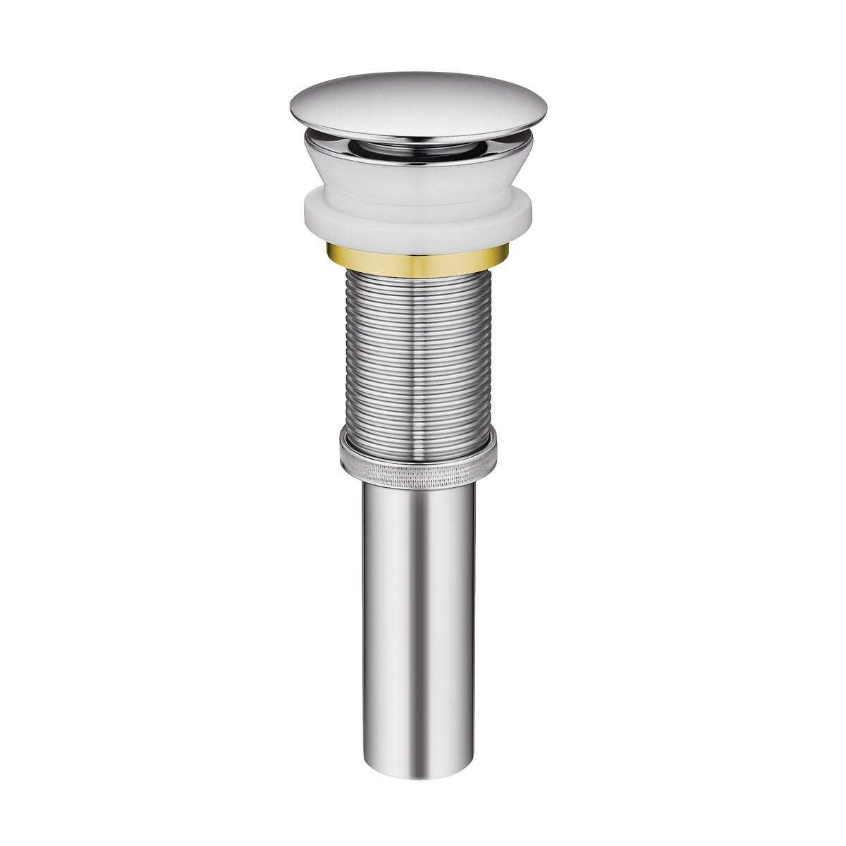 Pop-up Mushroom Drain With Overflow – For 1-3/4" Openings