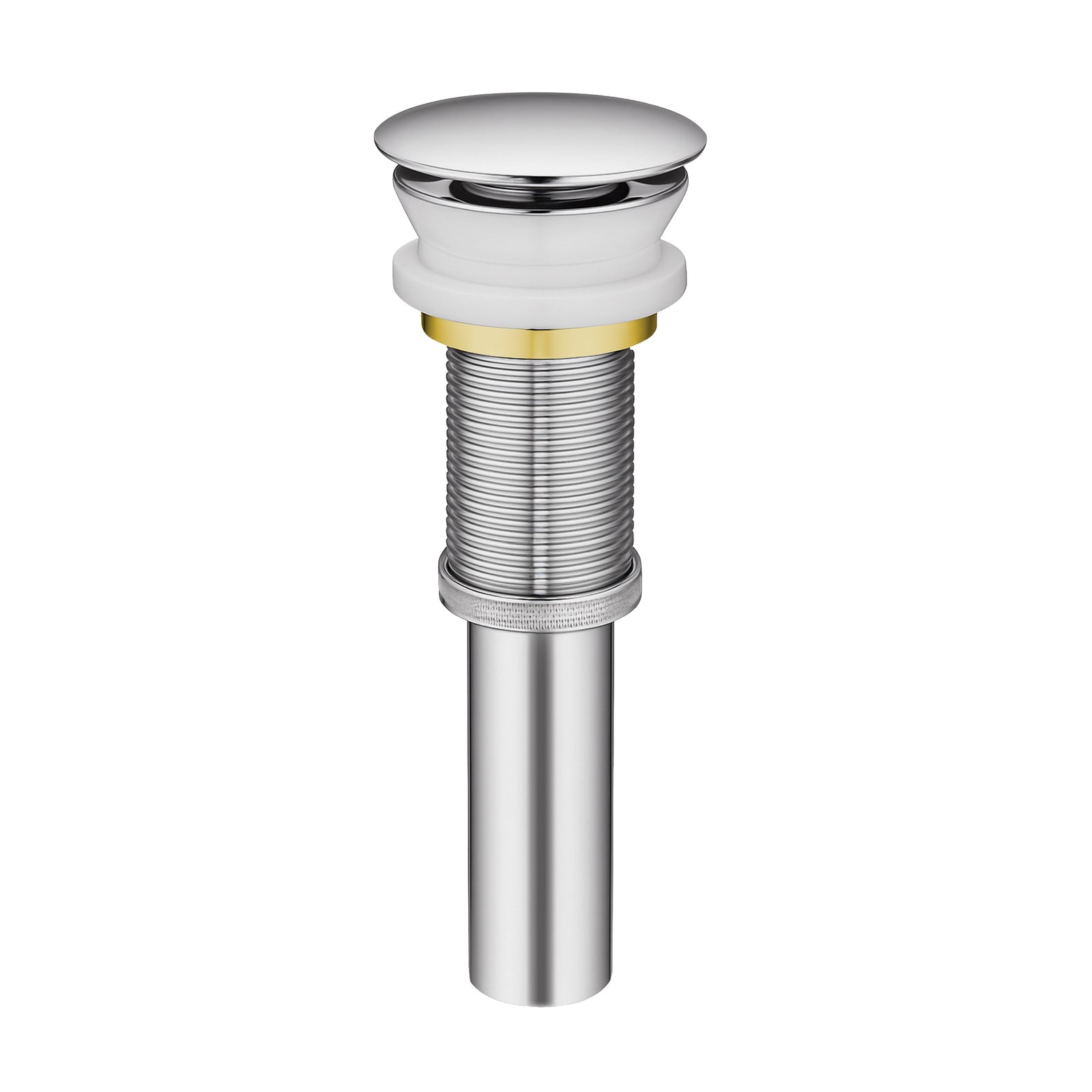 Pop-up Mushroom Drain With Overflow – For 1-3/4" Openings