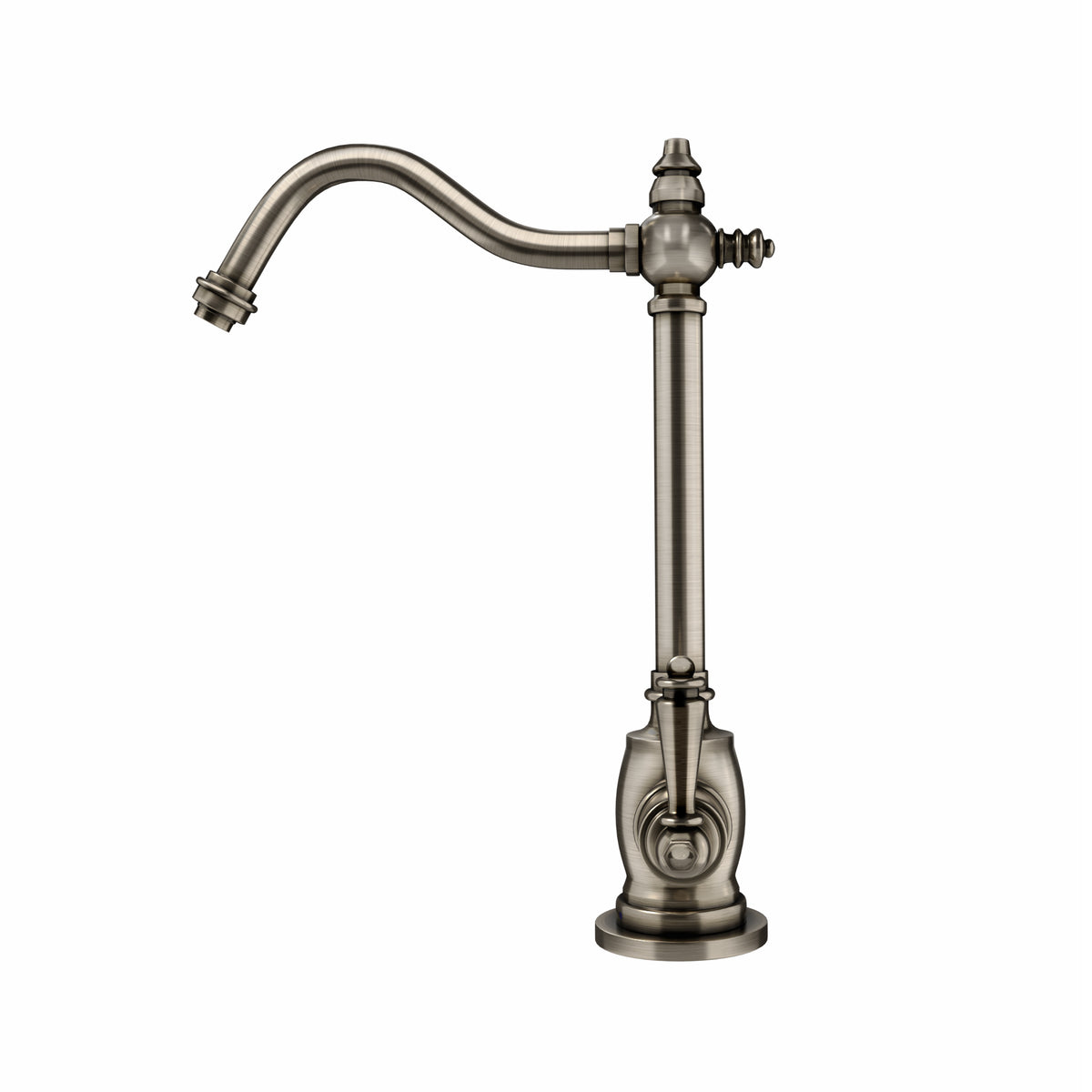 Point of Use Cold Water Drinking Faucet with Traditional Swivel Spout
