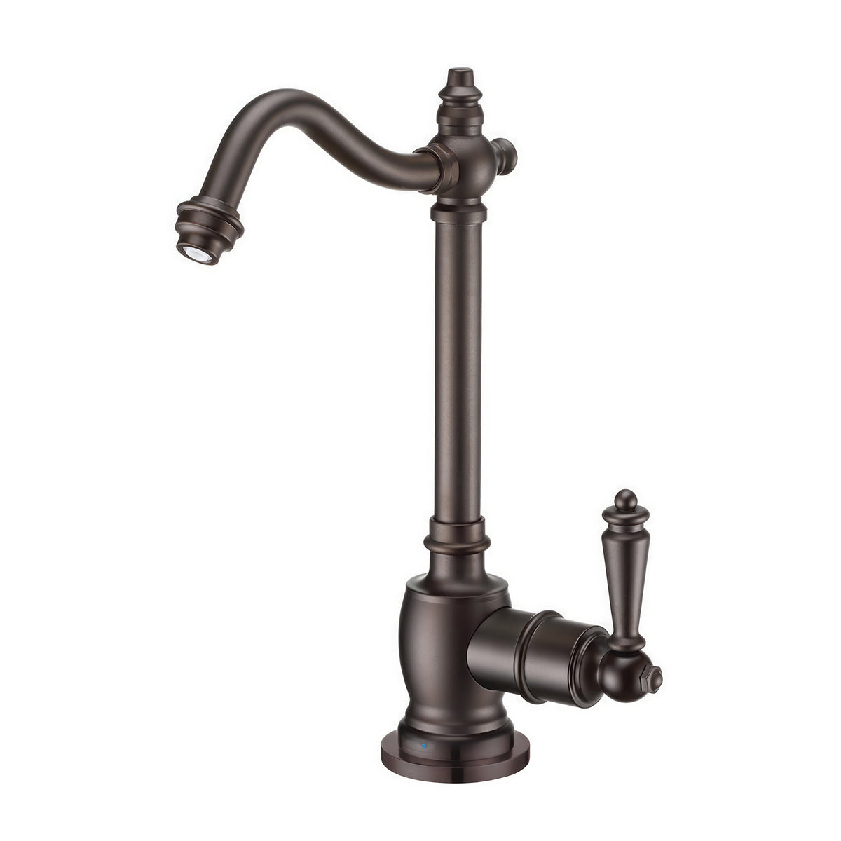 Point of Use Cold Water Drinking Faucet with Traditional Swivel Spout