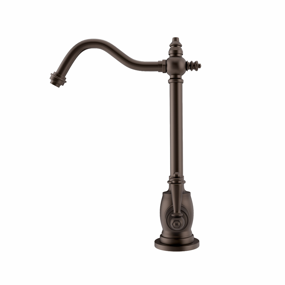 Point of Use Cold Water Drinking Faucet with Traditional Swivel Spout