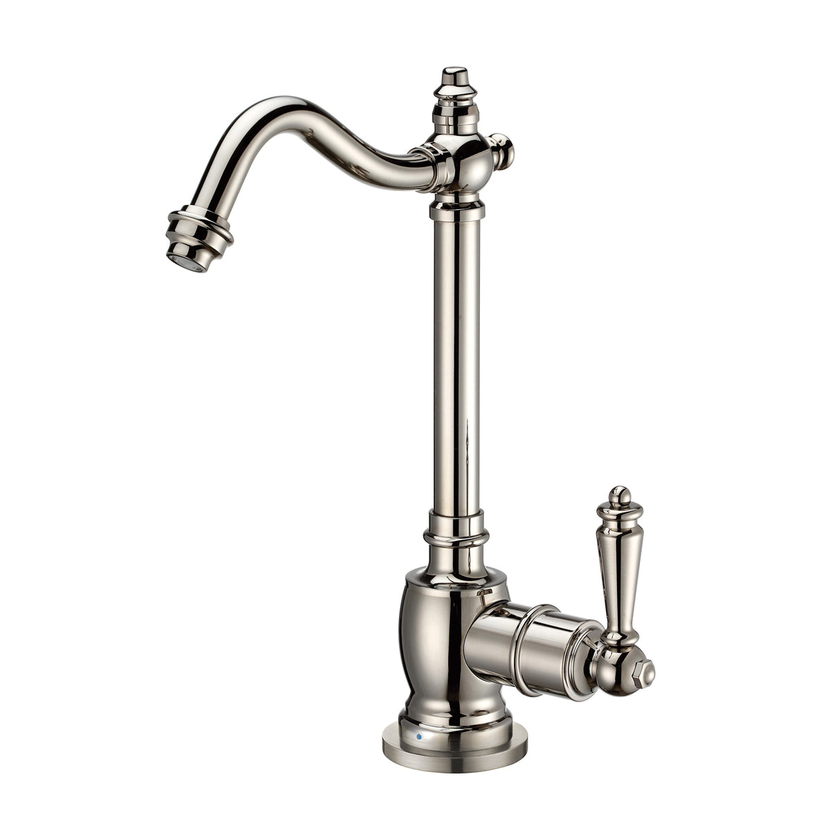 Point of Use Cold Water Drinking Faucet with Traditional Swivel Spout