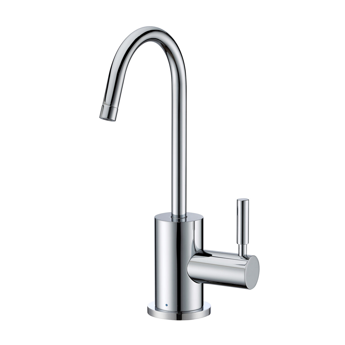 Point of Use Cold Water Drinking Faucet with Gooseneck Swivel Spout