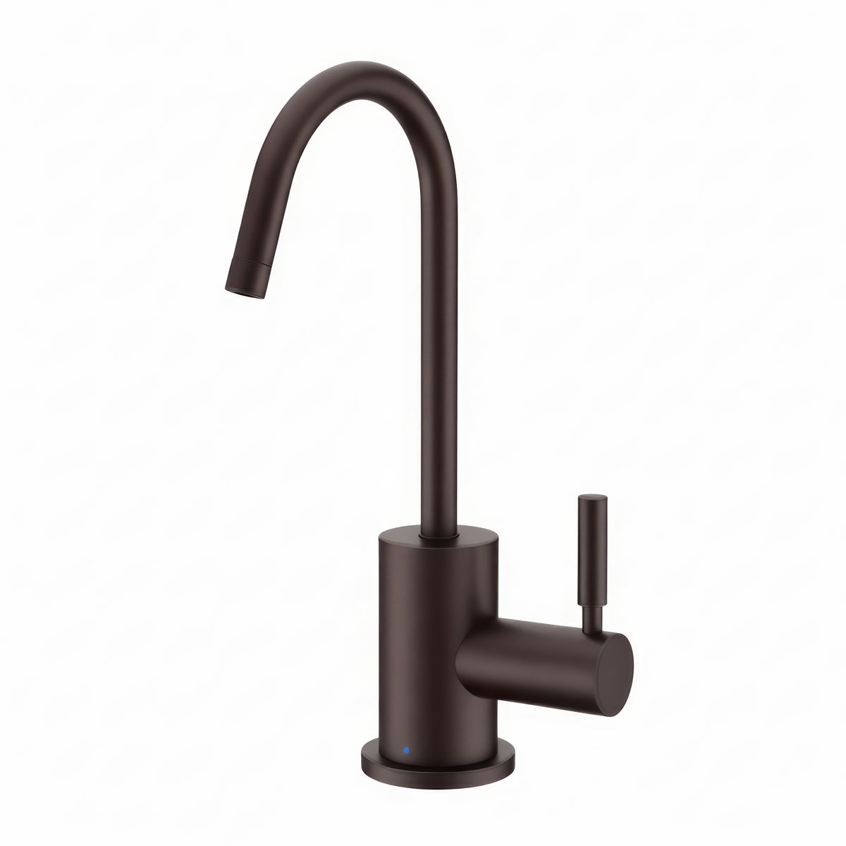 Point of Use Cold Water Drinking Faucet with Gooseneck Swivel Spout