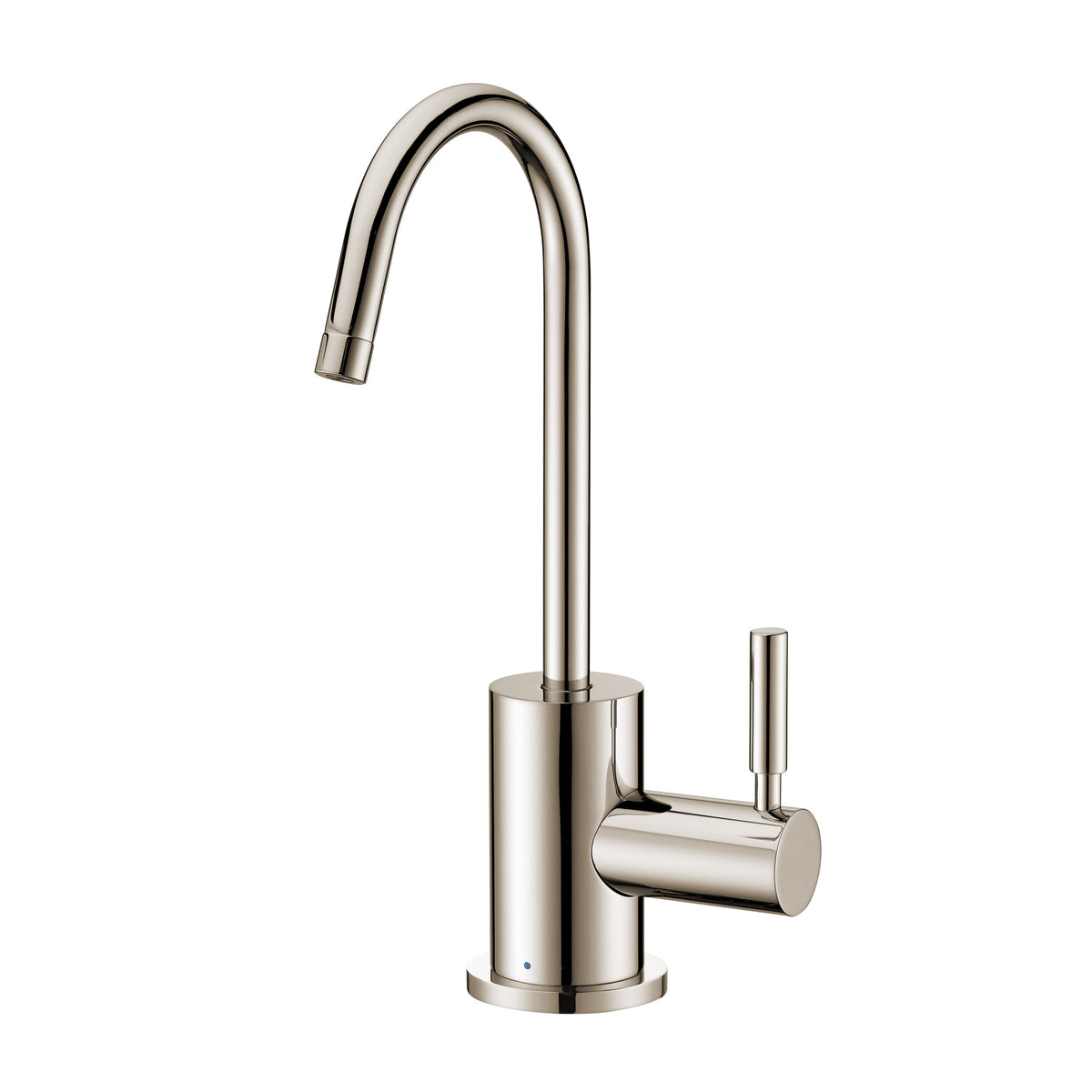 Point of Use Cold Water Drinking Faucet with Gooseneck Swivel Spout