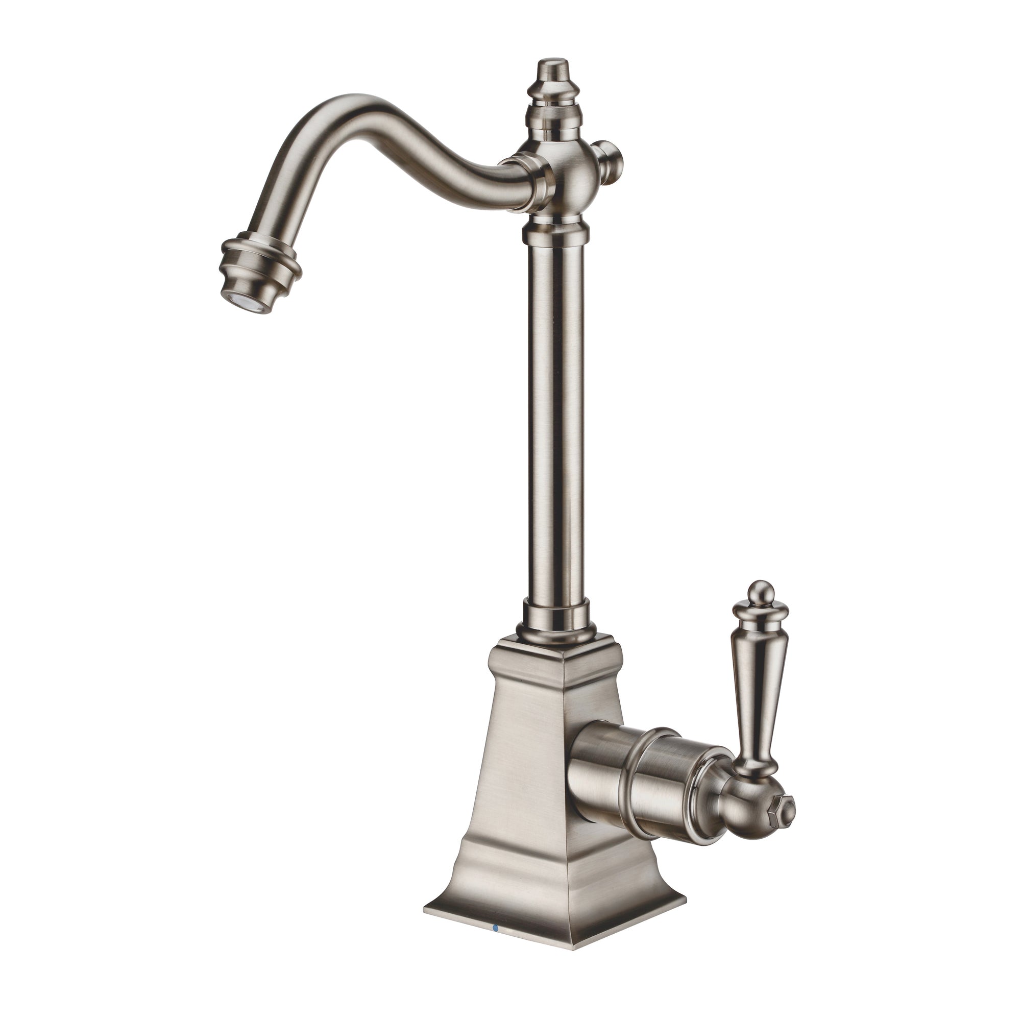 Point of Use Cold Water Drinking Faucet with Traditional Swivel Spout