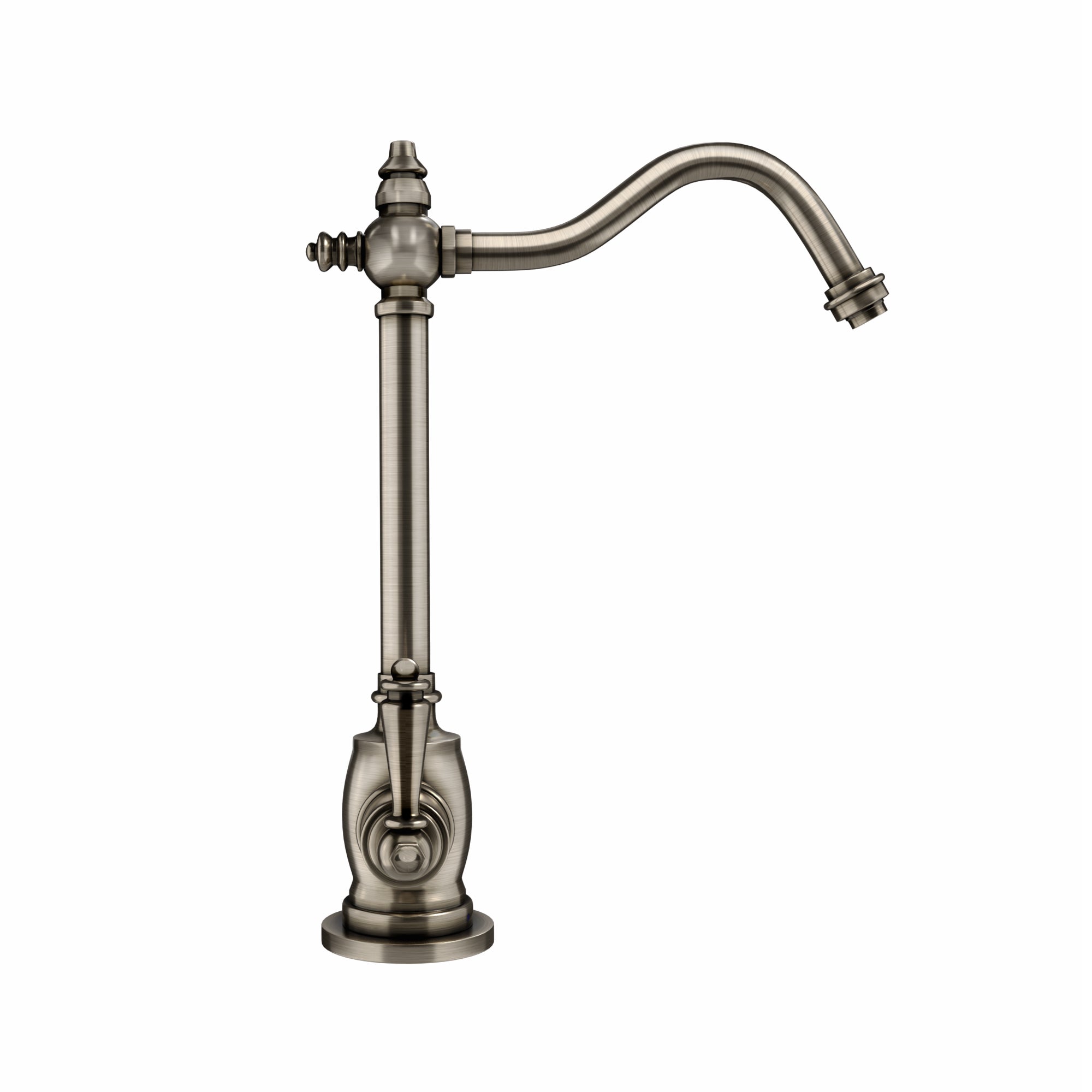 Point of Use Instant Hot Water Drinking Faucet with Traditional Swivel Spout