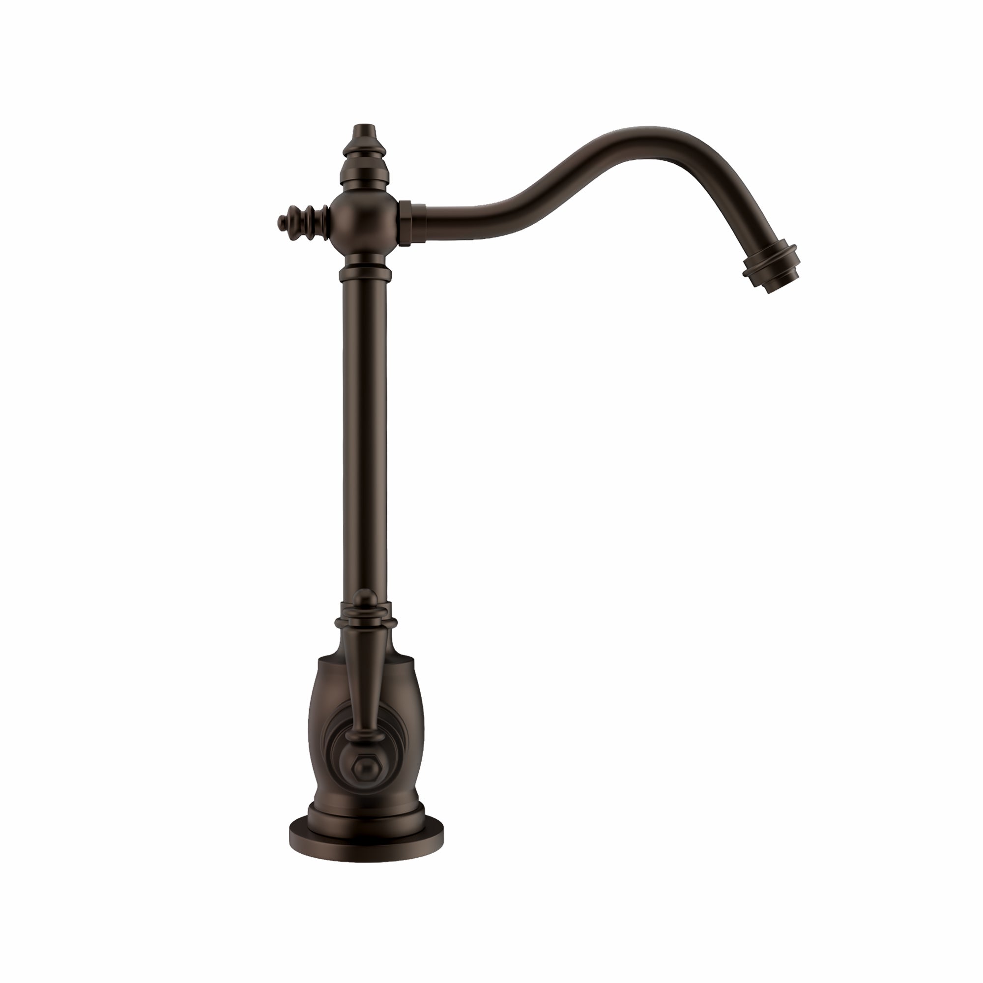 Point of Use Instant Hot Water Drinking Faucet with Traditional Swivel Spout