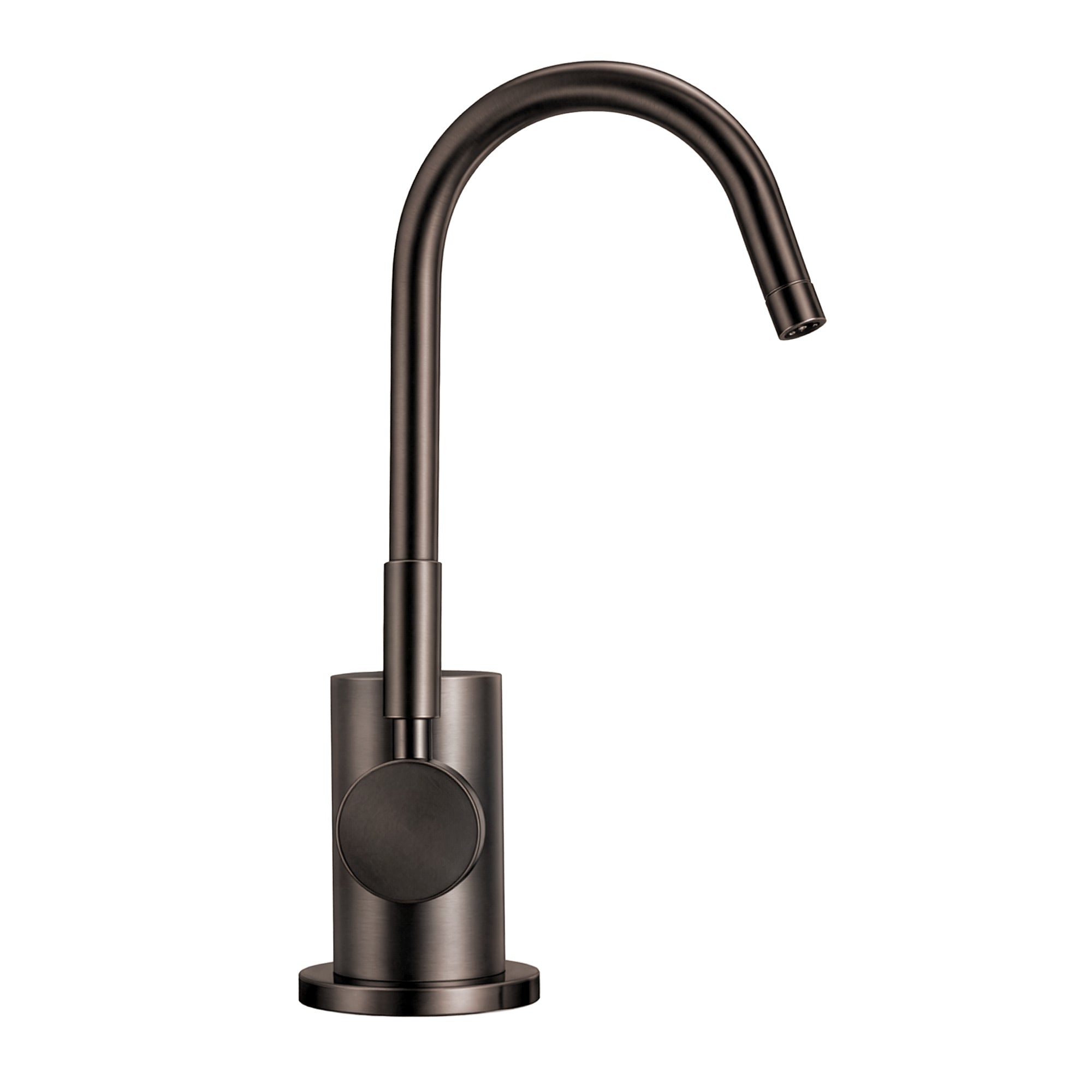 Point of Use Instant Hot Water Drinking Faucet with Gooseneck Swivel Spout