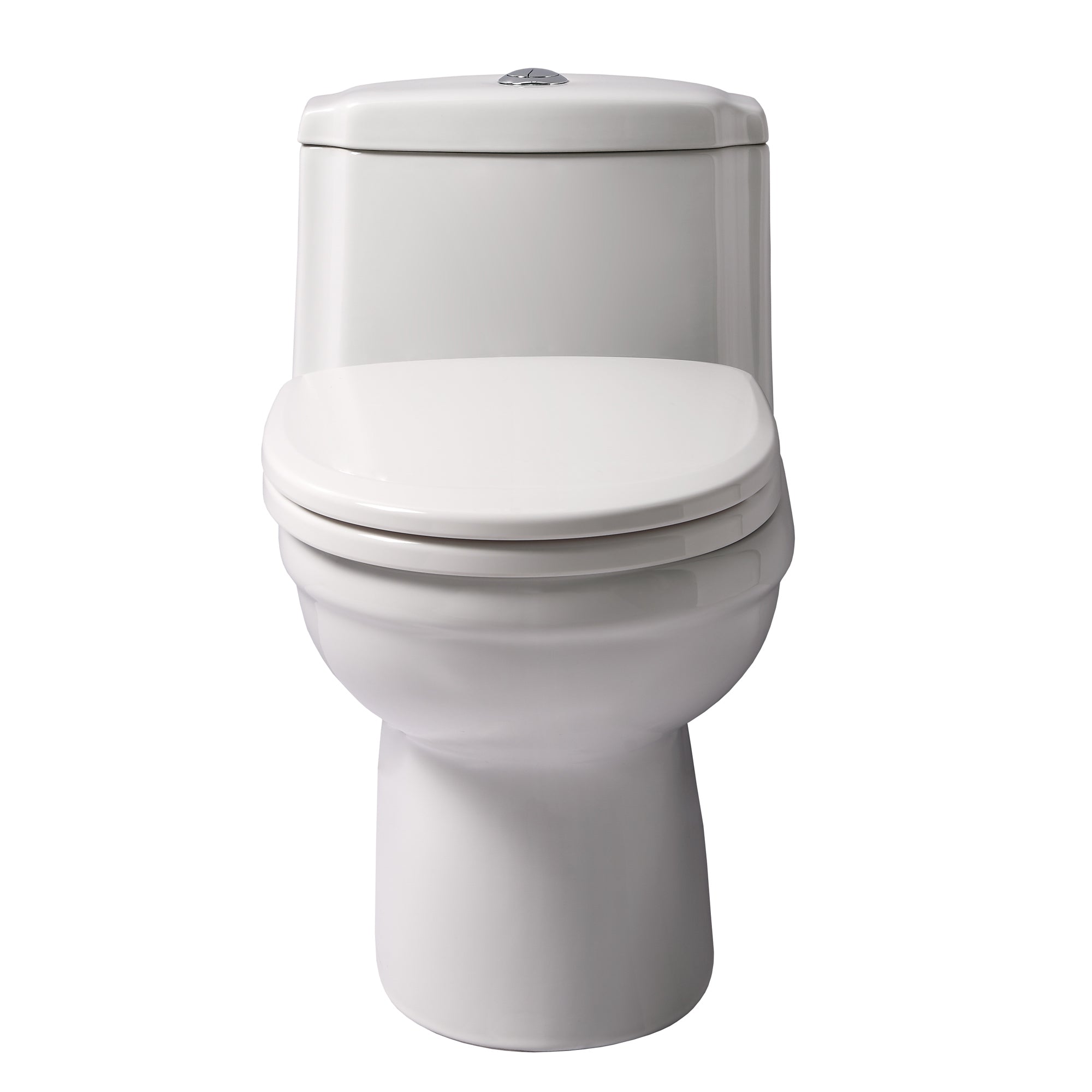 Eco-Friendly One Piece Toilet with a Siphonic Action Dual Flush System, Elongated Bowl 1.6/1.1 GPF