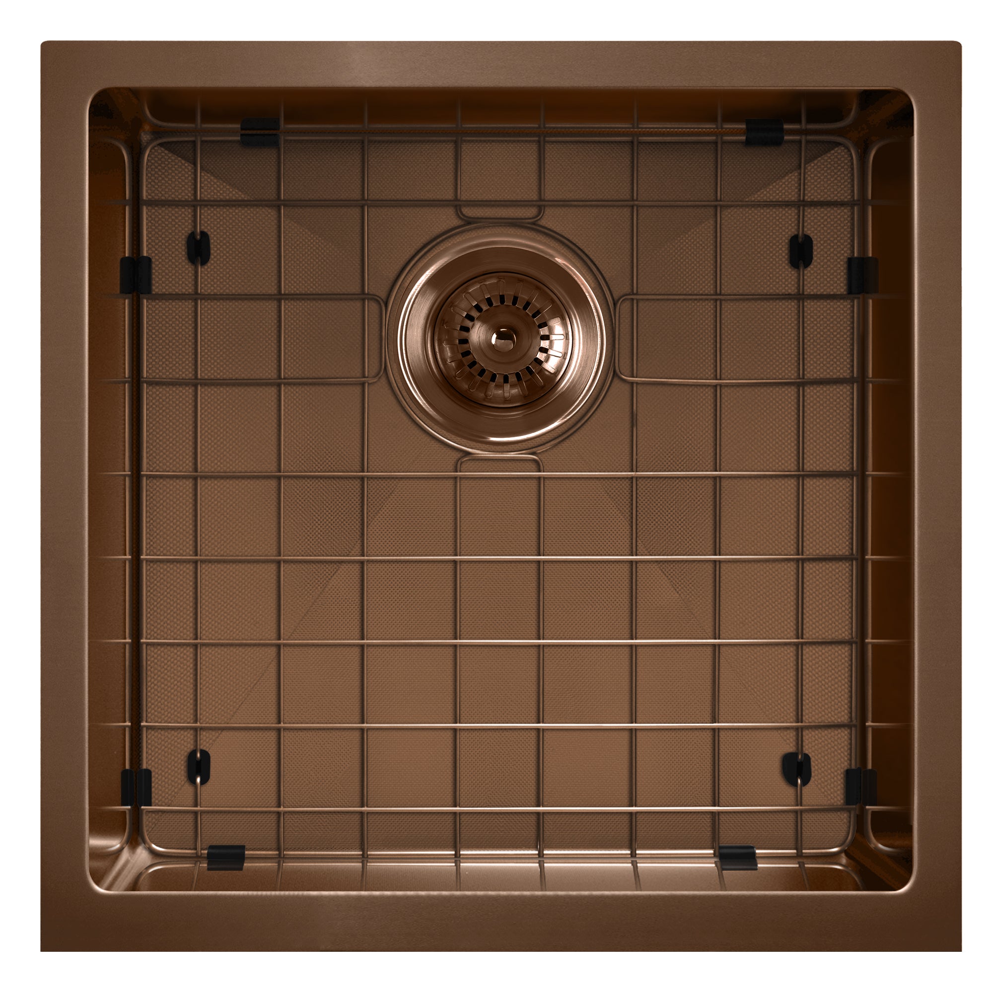 Undermount/Drop-In Single Bowl Stainless Steel Kitchen Sink Set: 16 Gauge, Linen Textured Inner Bowl