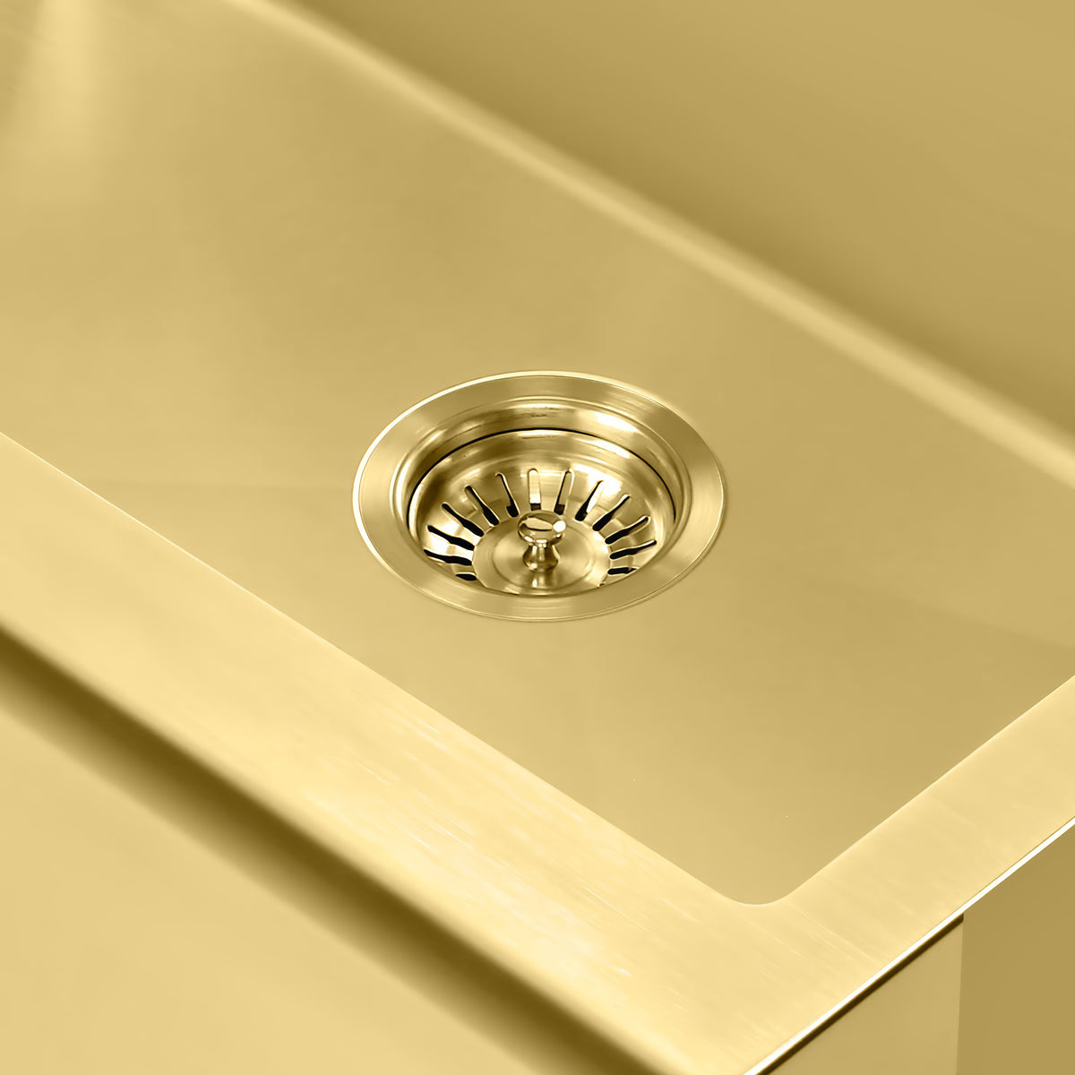 3-1/2&quot; Brushed Stainless Steel Basket Strainer For Kitchen Sink Drain