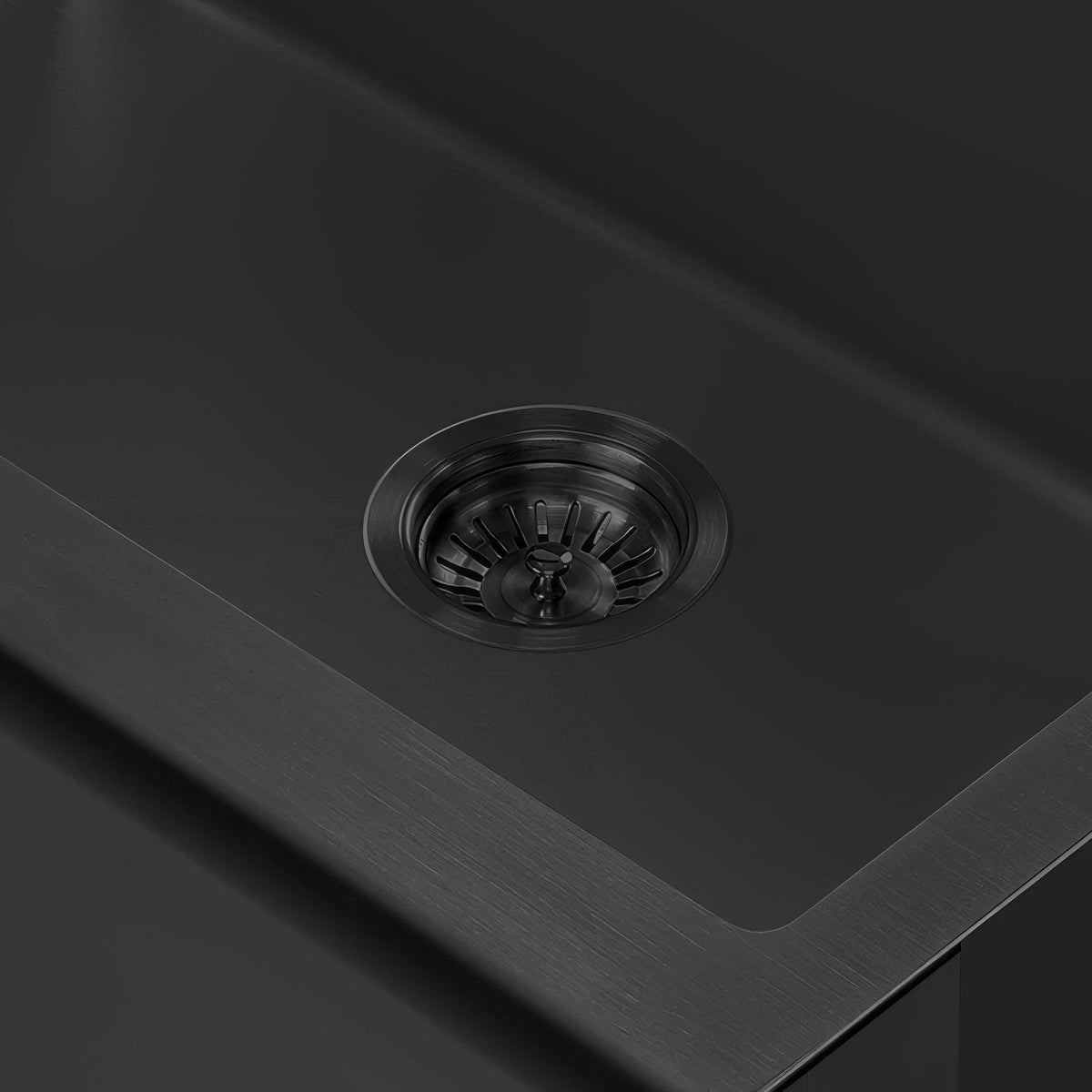 3-1/2&quot; Brushed Stainless Steel Basket Strainer For Kitchen Sink Drain