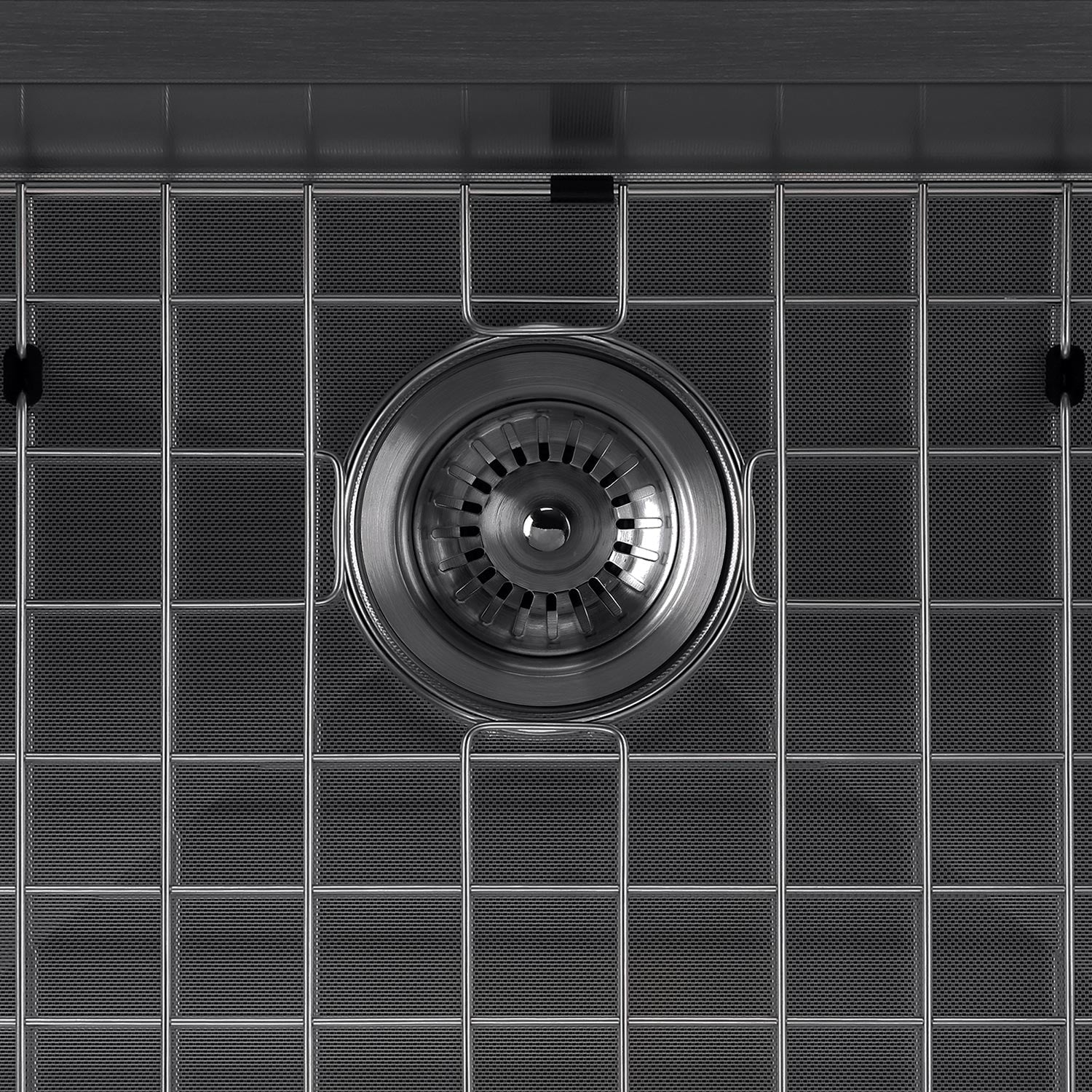 3-1/2" Brushed Stainless Steel Basket Strainer For Kitchen Sink Drain