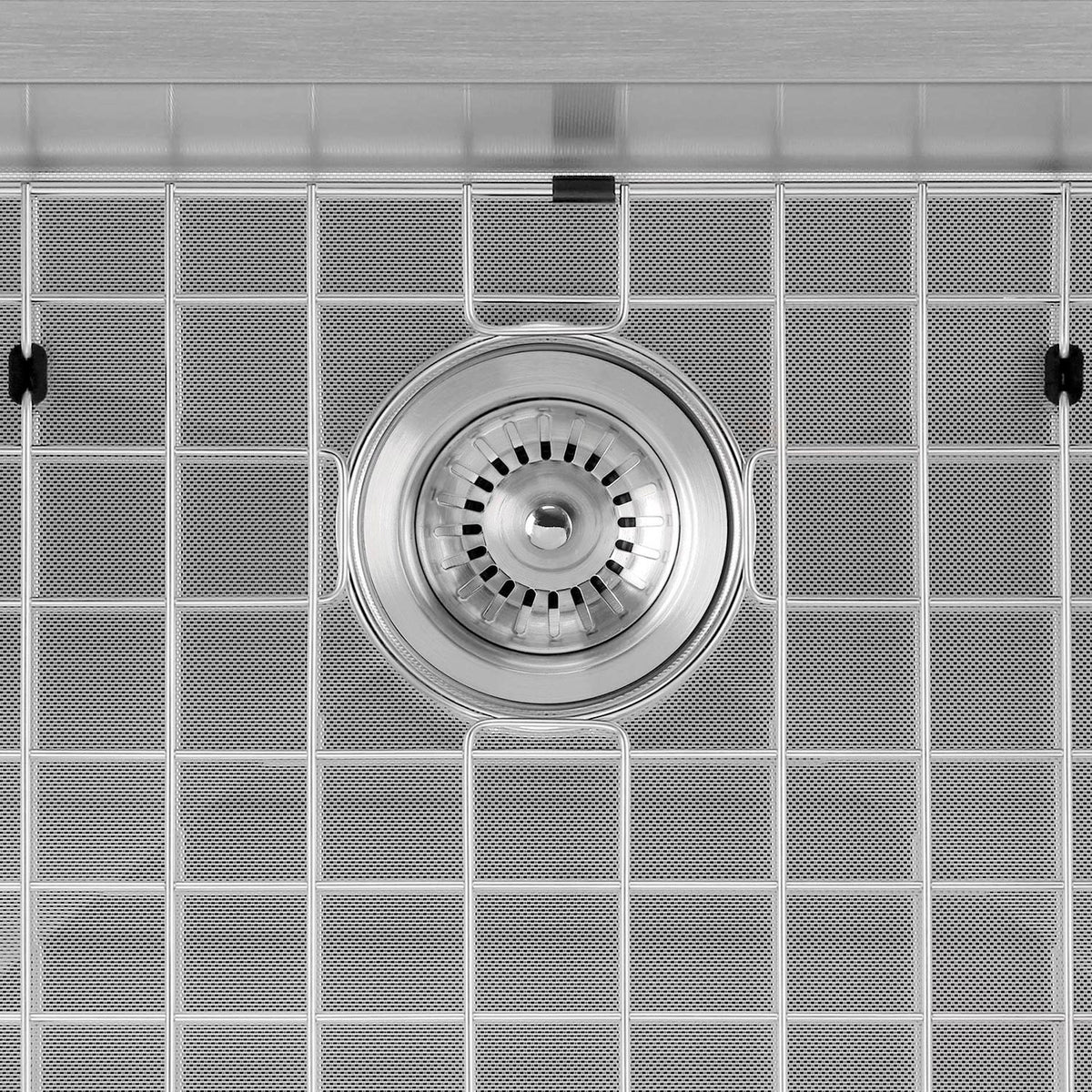 3-1/2&quot; Brushed Stainless Steel Basket Strainer For Kitchen Sink Drain