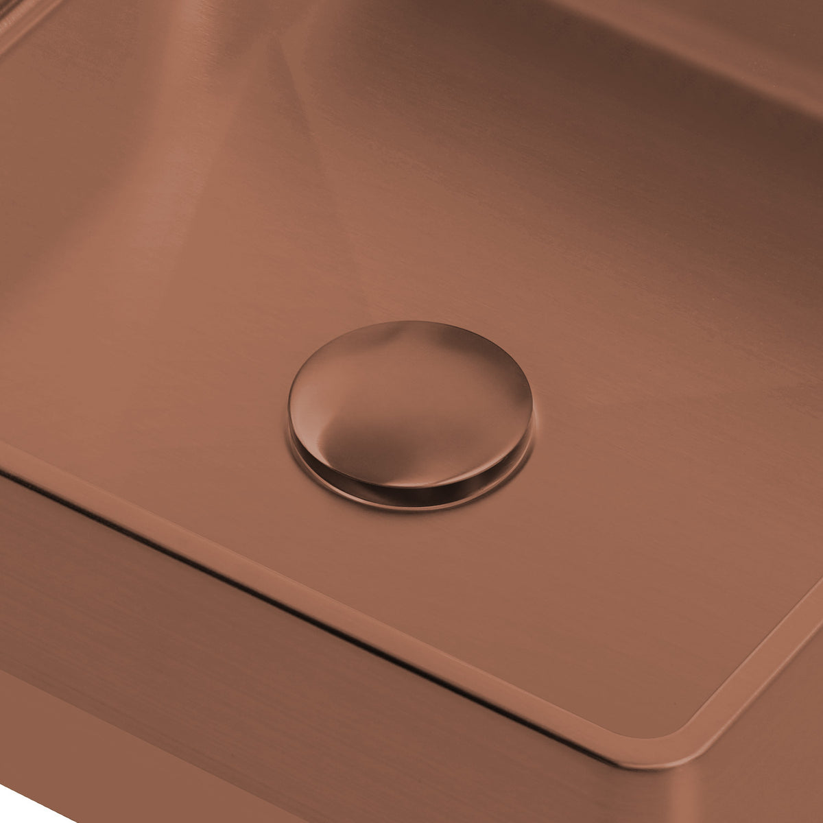 2-1/2&quot; Polished Stainless Steel Pop-Up Mechanical Drain For Lavatory Basin