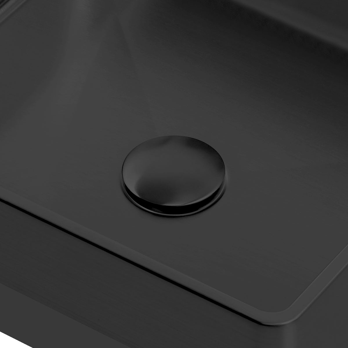 2-1/2&quot; Polished Stainless Steel Pop-Up Mechanical Drain For Lavatory Basin