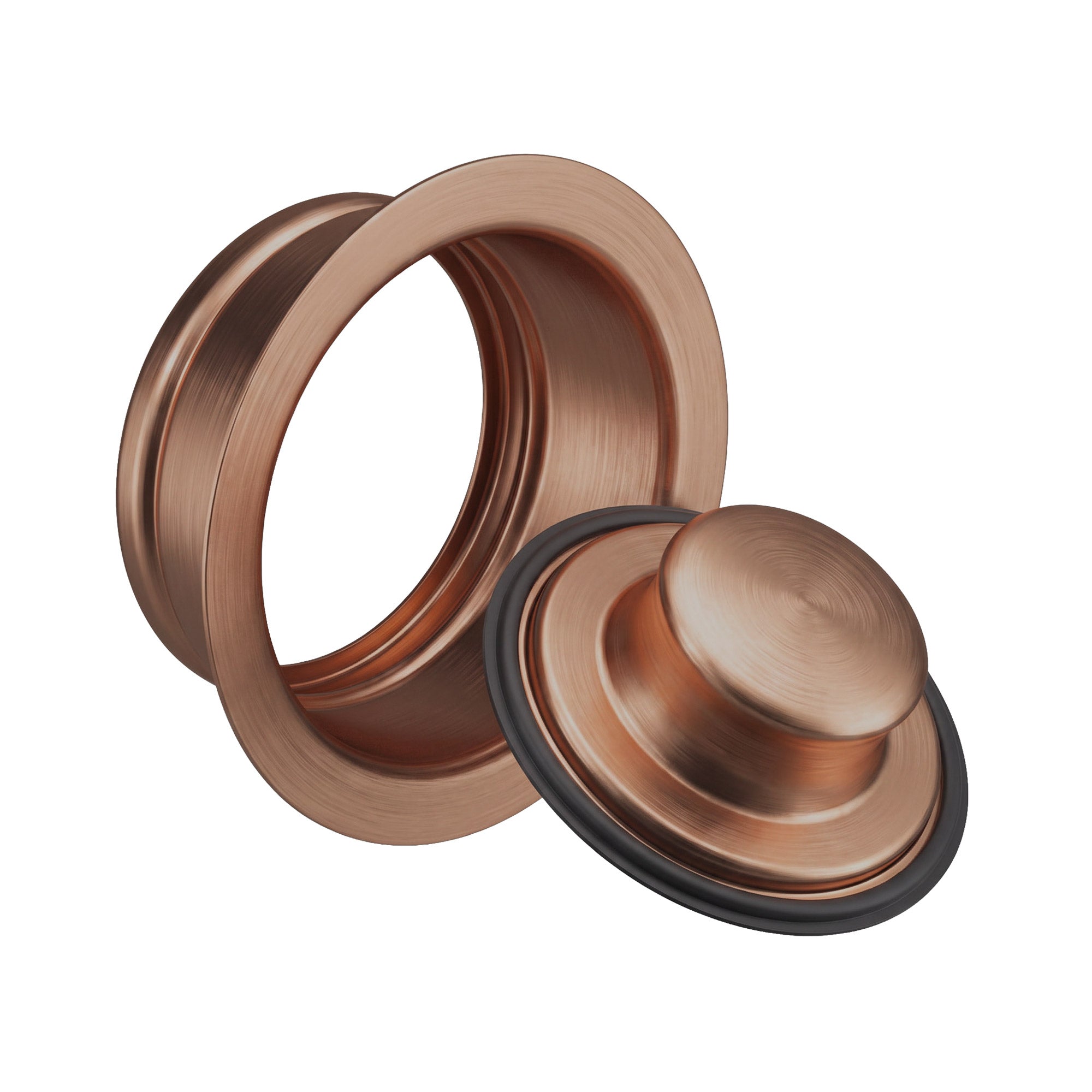 Coming Soon - 3-1/2" solid disposal flange with stopper for stainless steel sinks