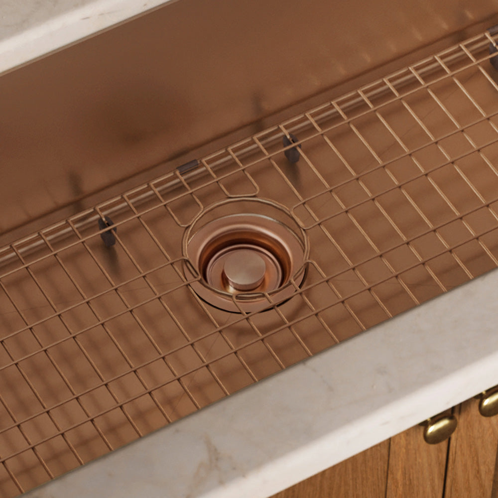 Coming Soon - 3-1/2" solid disposal flange with stopper for stainless steel sinks