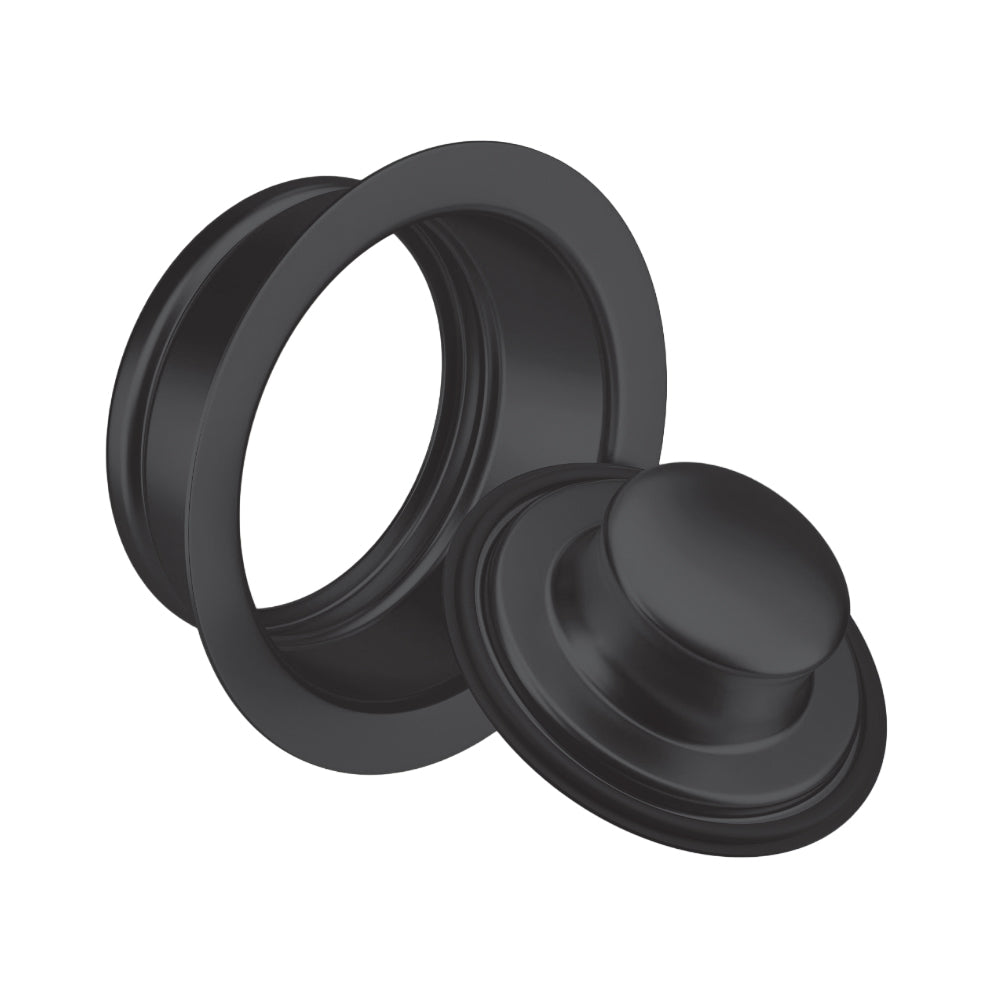 Coming Soon - 3-1/2" solid disposal flange with stopper for stainless steel sinks
