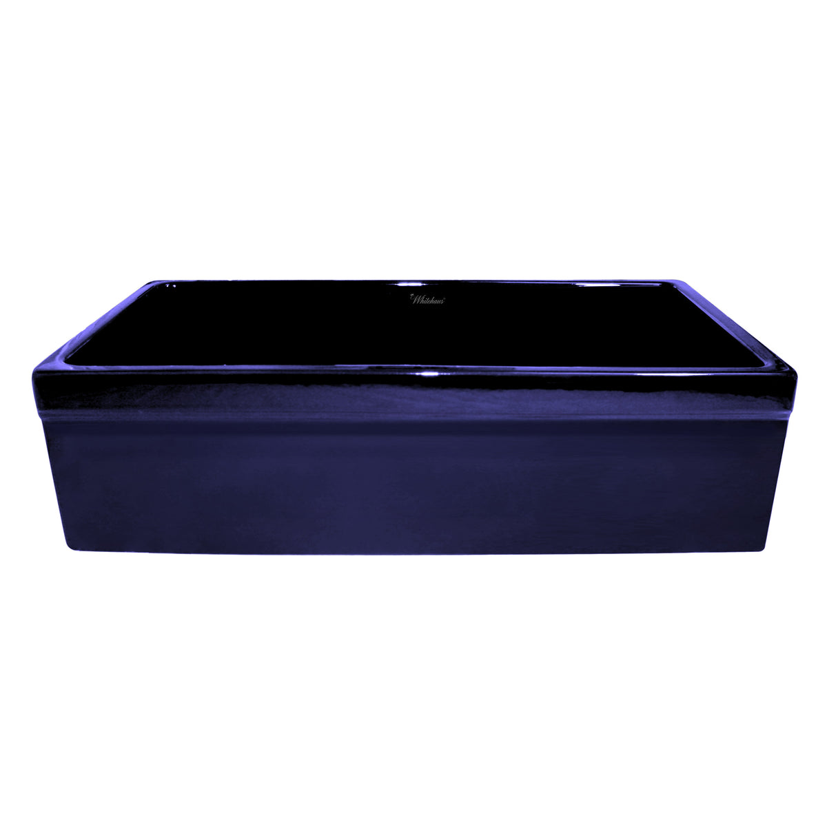 Reversible single bowl fireclay kitchen sinks: 2½” lip, 2” lip front apron