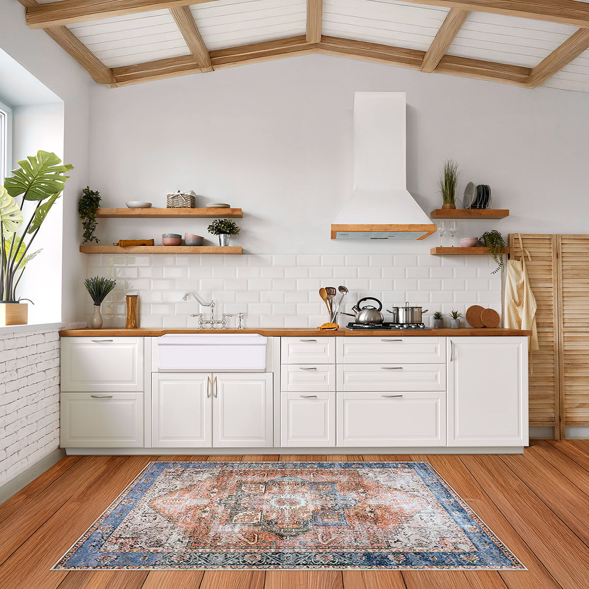 Reversible single bowl fireclay kitchen sinks: 2½” lip, 2” lip front apron