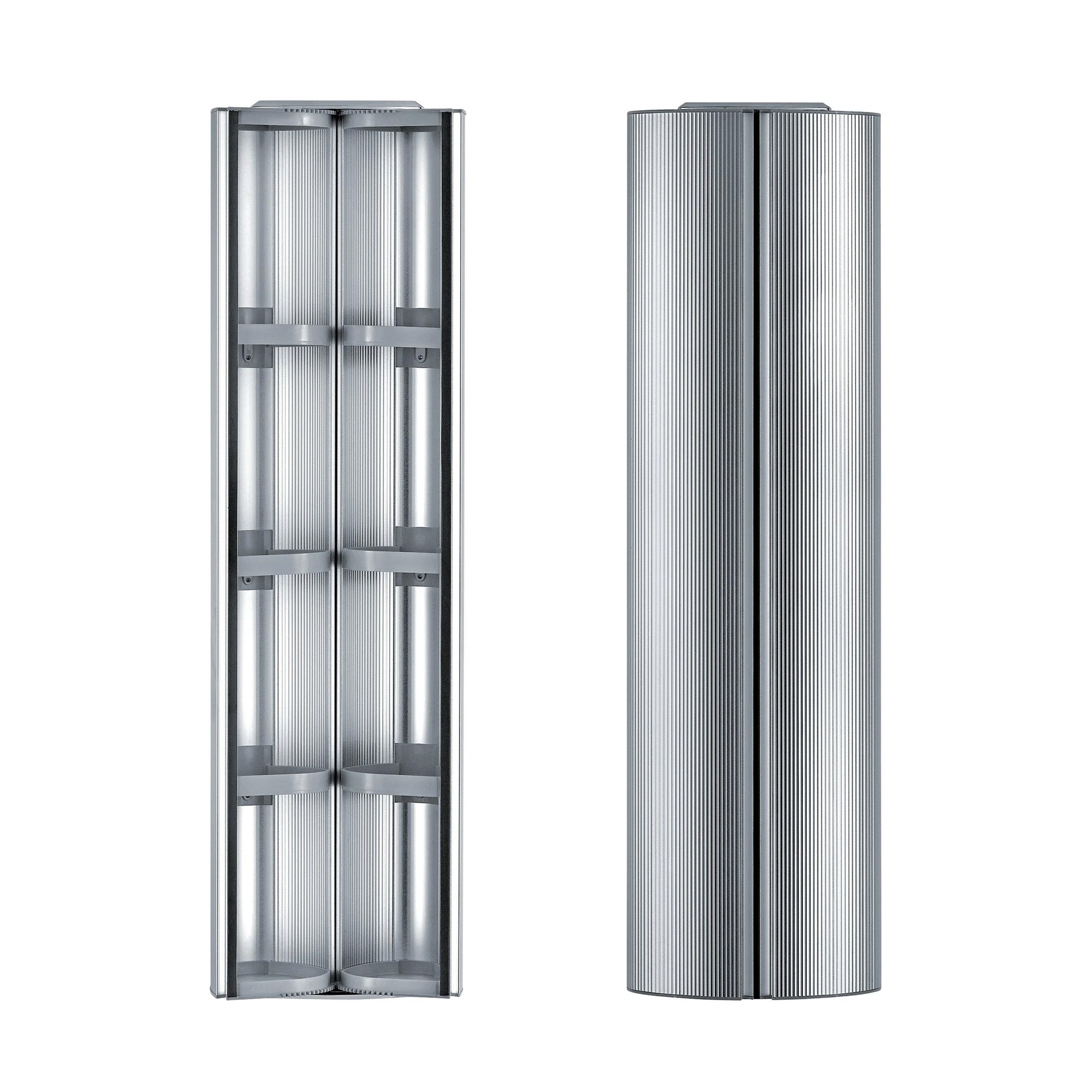 Medicinehaus Double Door, Vertical Column, Wall Mount Storage Cabinet