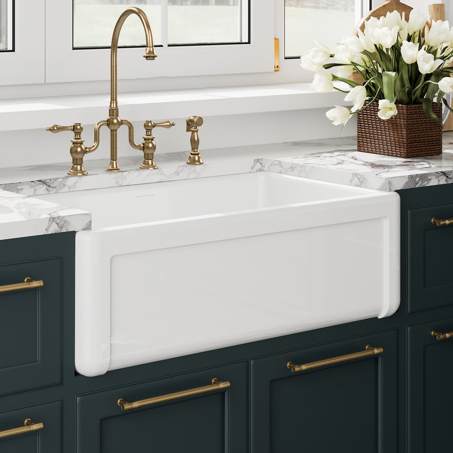 Kitchen Sinks - Whitehaus Collection Kitchen Sinks - Whitehaus Collection