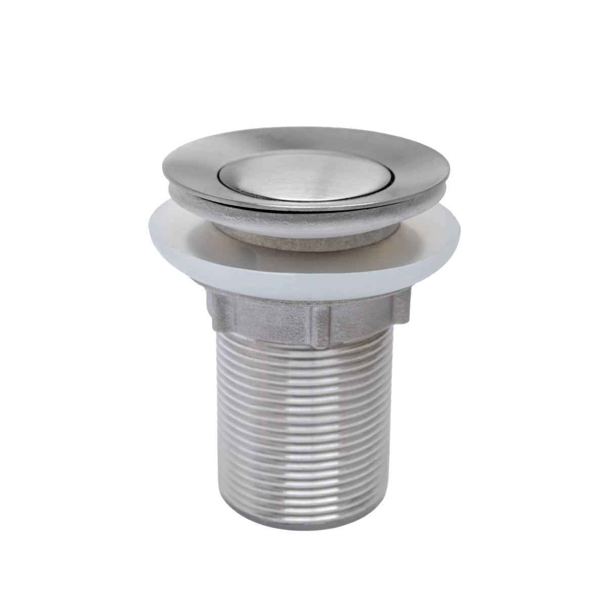 Lead-free solid stainless steel single lever elevated lavatory faucet