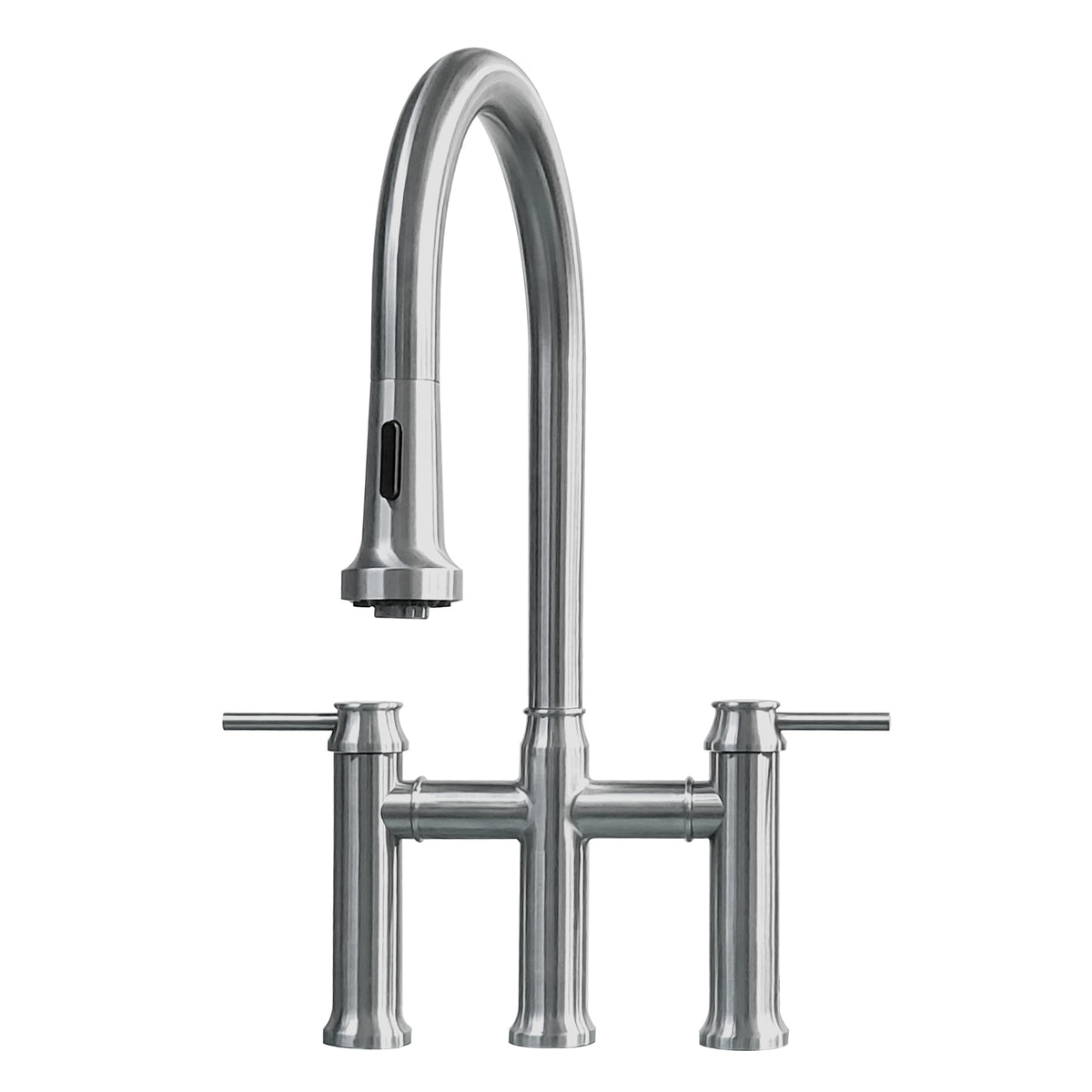 【中古】 Frank Basile / Steppin Up Lead-free solid stainless steel bridge faucet with a