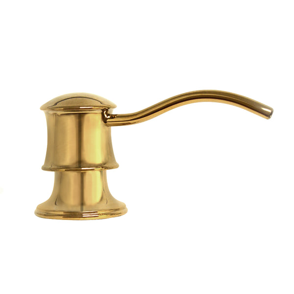 Solid Brass Soap/Lotion Dispenser - Whitehaus Collection