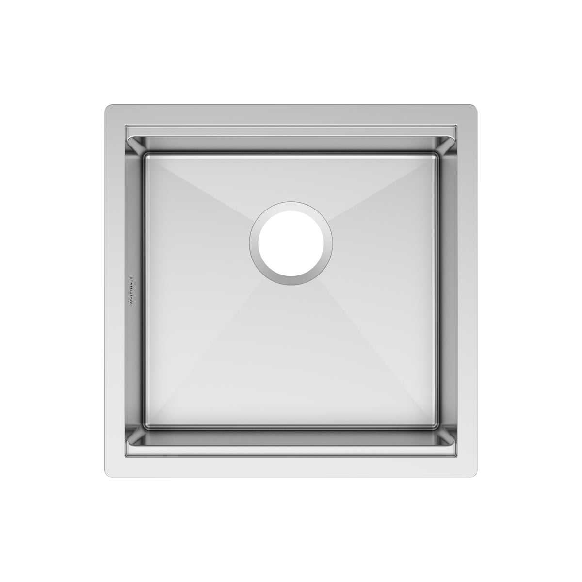 Undermount Single Bowl 16 Gauge Brushed Stainless Steel Workstation Sink With Accessories