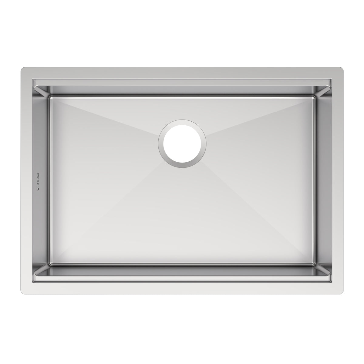 Undermount Single Bowl 16 Gauge Brushed Stainless Steel Workstation Sink With Accessories