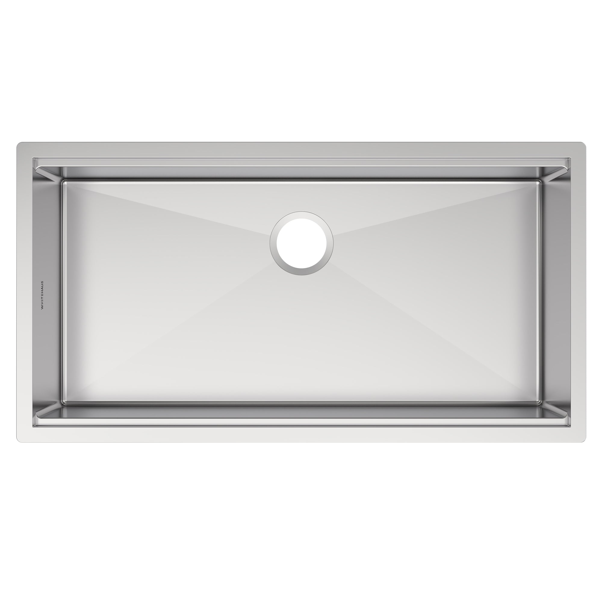 Undermount Single Bowl 16 Gauge Brushed Stainless Steel Workstation Sink With Accessories