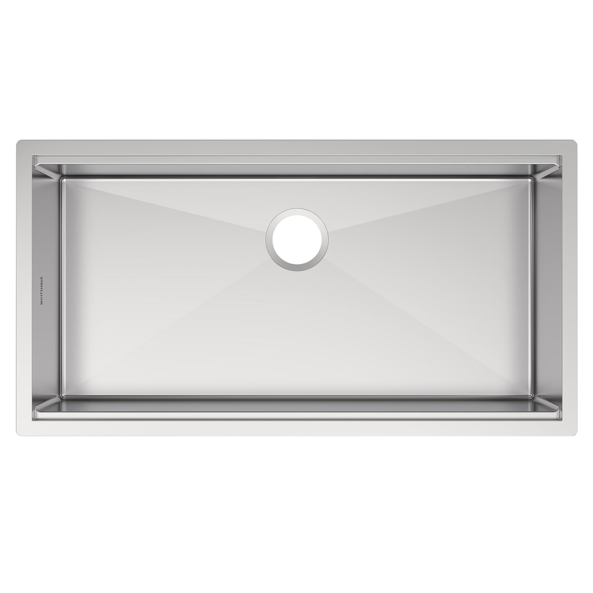 Undermount Single Bowl 16 Gauge Brushed Stainless Steel Workstation Sink With Accessories