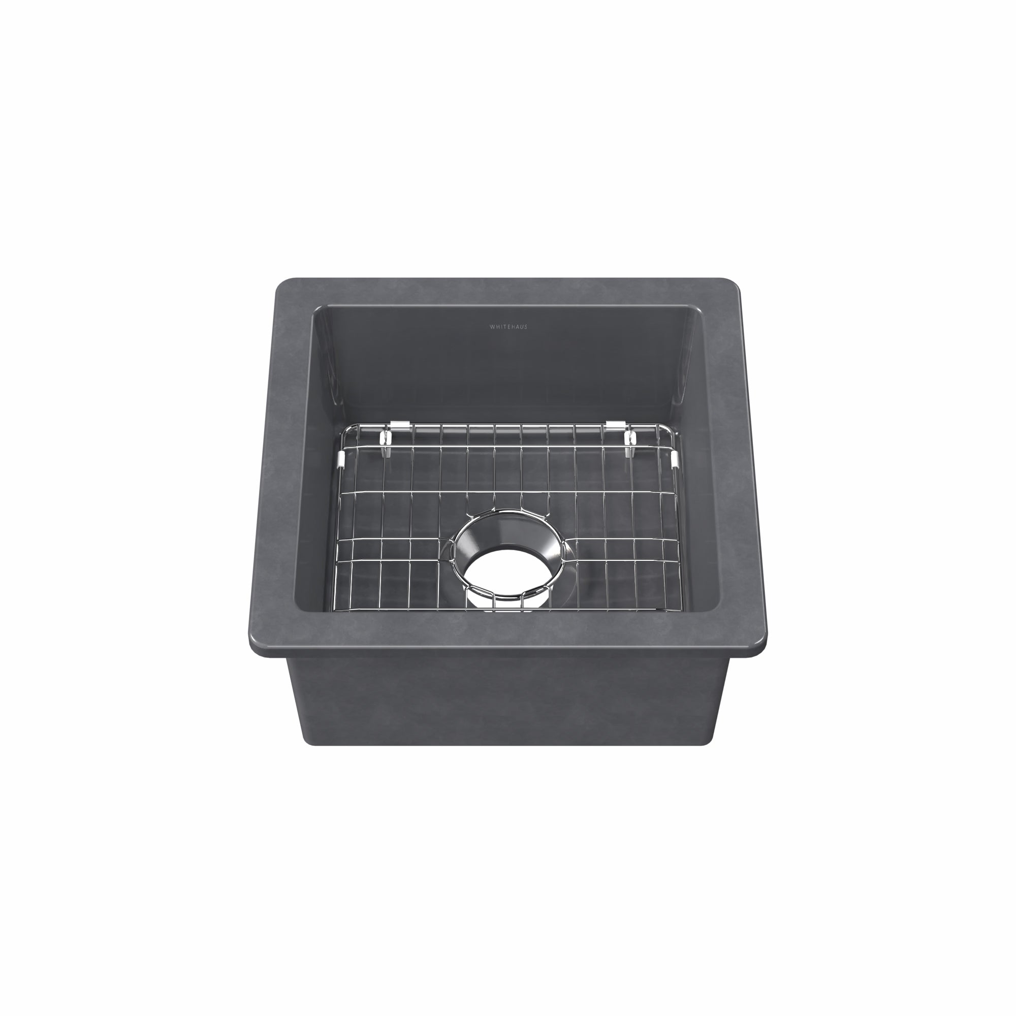 Undermount/drop-in single bowl fireclay kitchen sinks, stainless