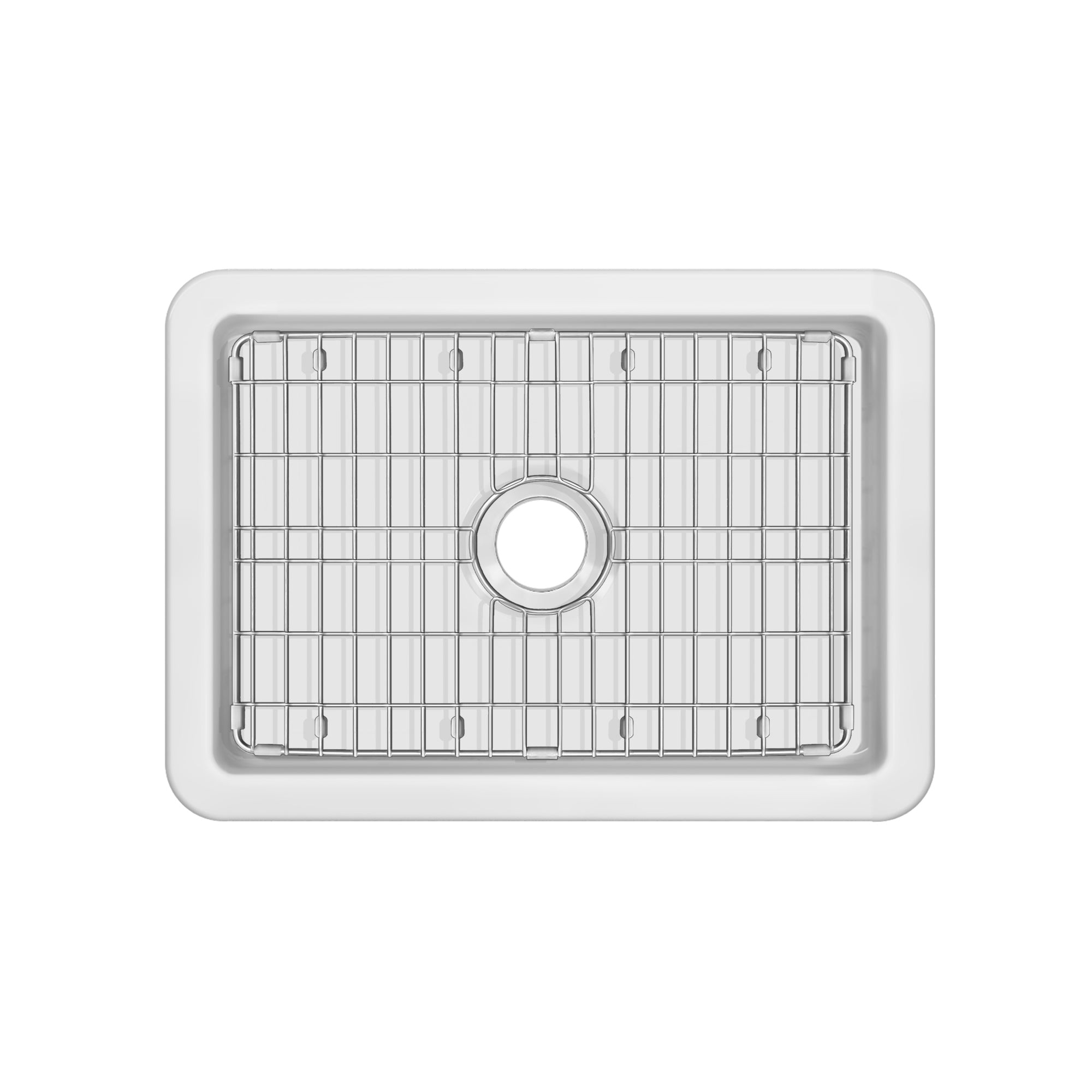 Undermount/drop-in single bowl fireclay kitchen sinks, stainless