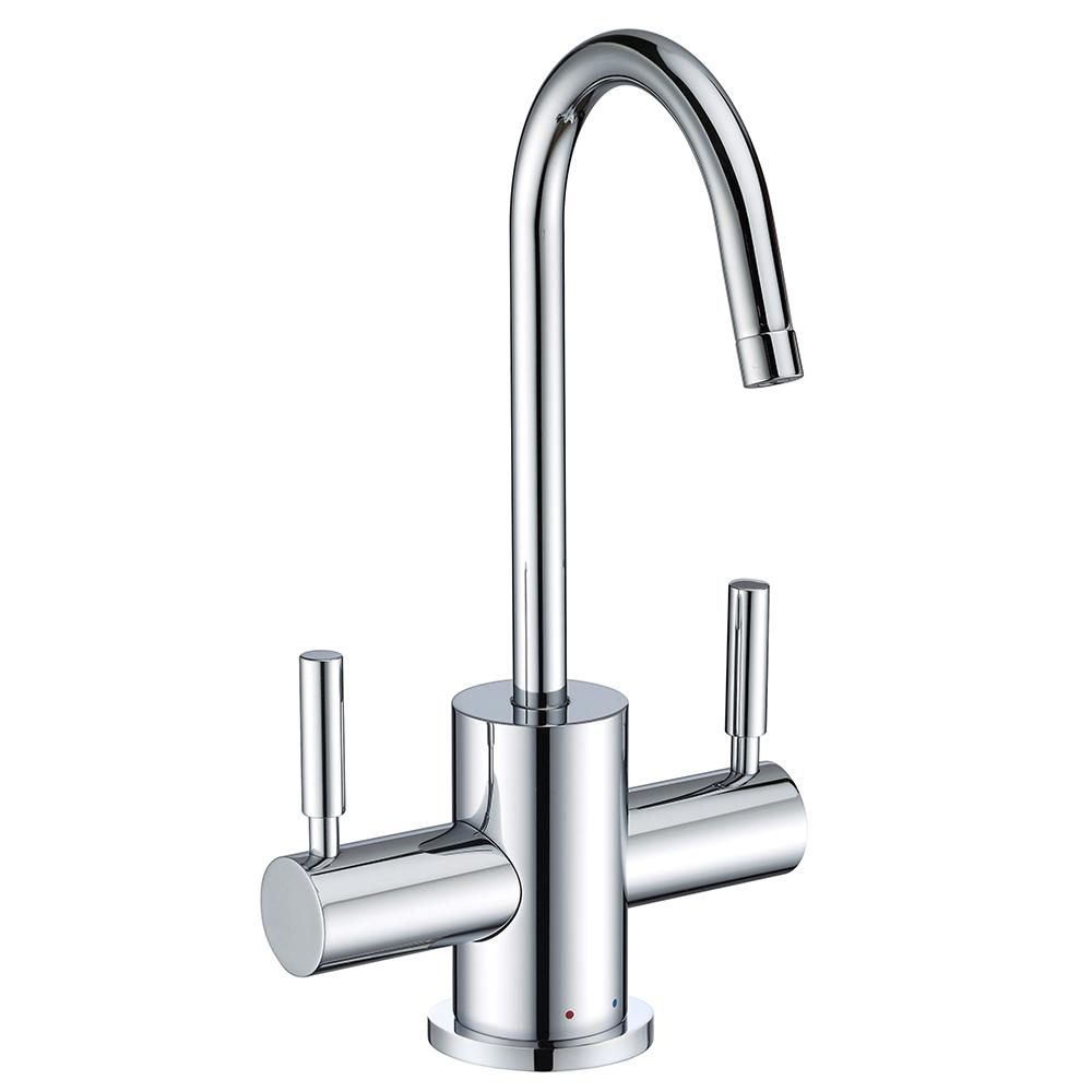 Point of Use Instant Hot/Cold Water Drinking Faucet with Gooseneck